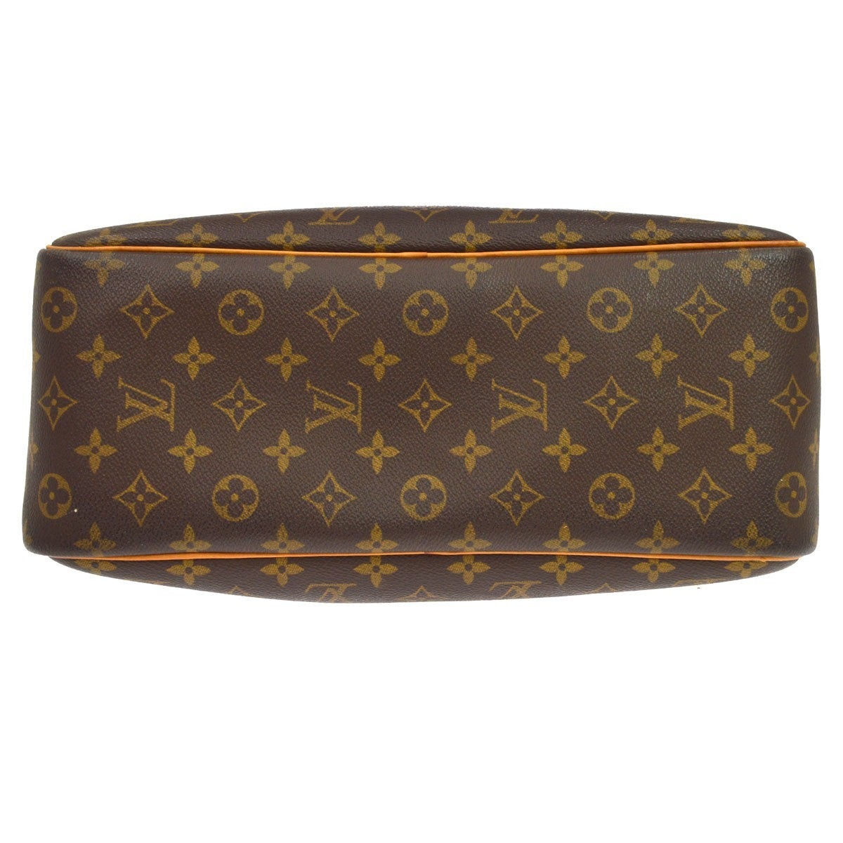 Louis Vuitton Deauville Monogram Canvas Brown Canvas Handbag (Pre-Owned)
