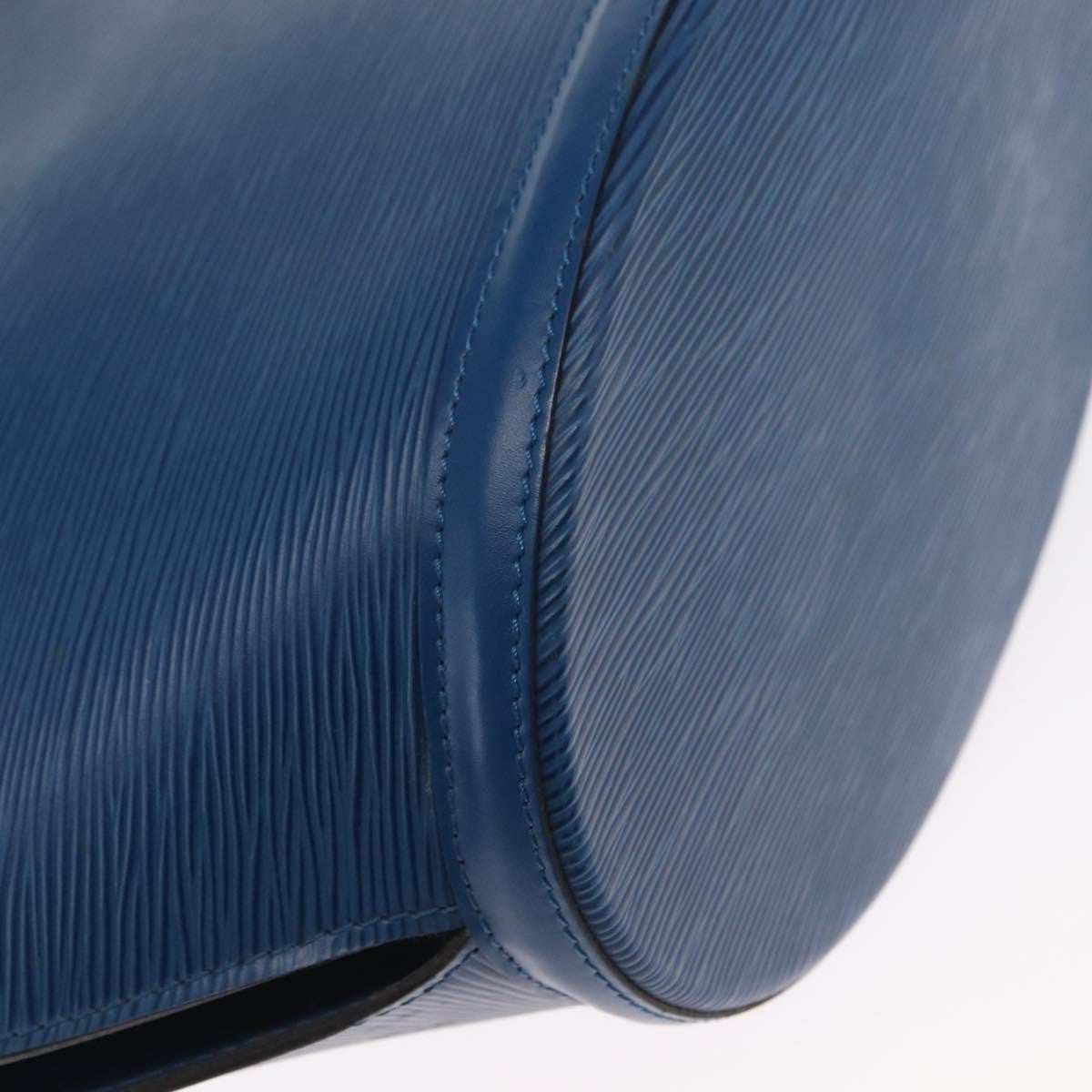 Louis Vuitton Saint Jacques Epi Leather Blue Leather Shoulder Bag Bag (Pre-Owned)