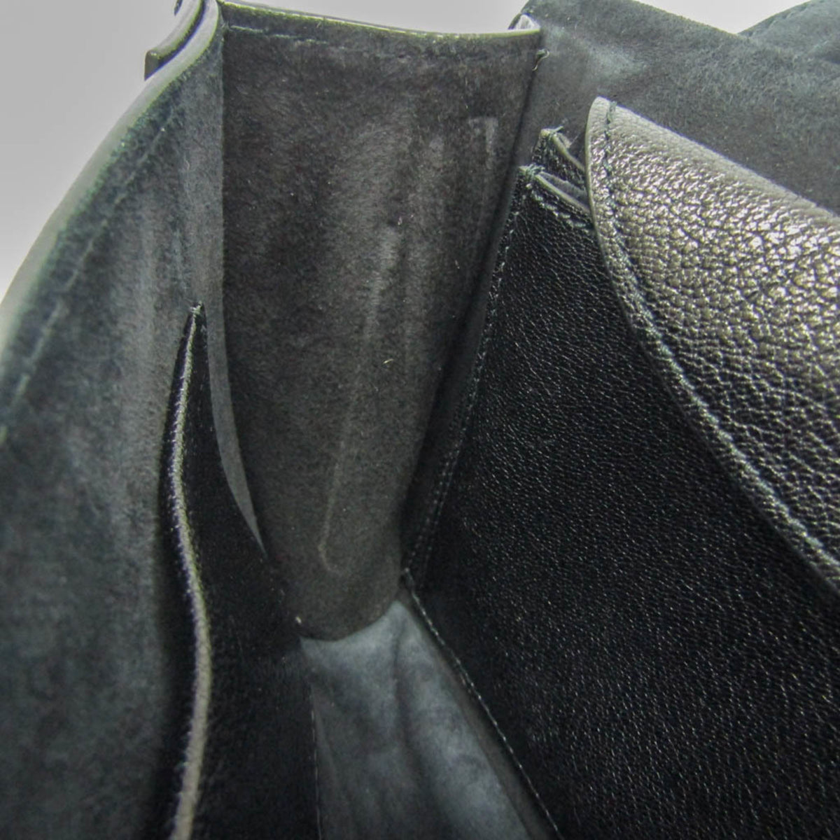 Christian Dior J'adior Flap Leather Black Leather Shoulder Bag Bag (Pre-Owned)