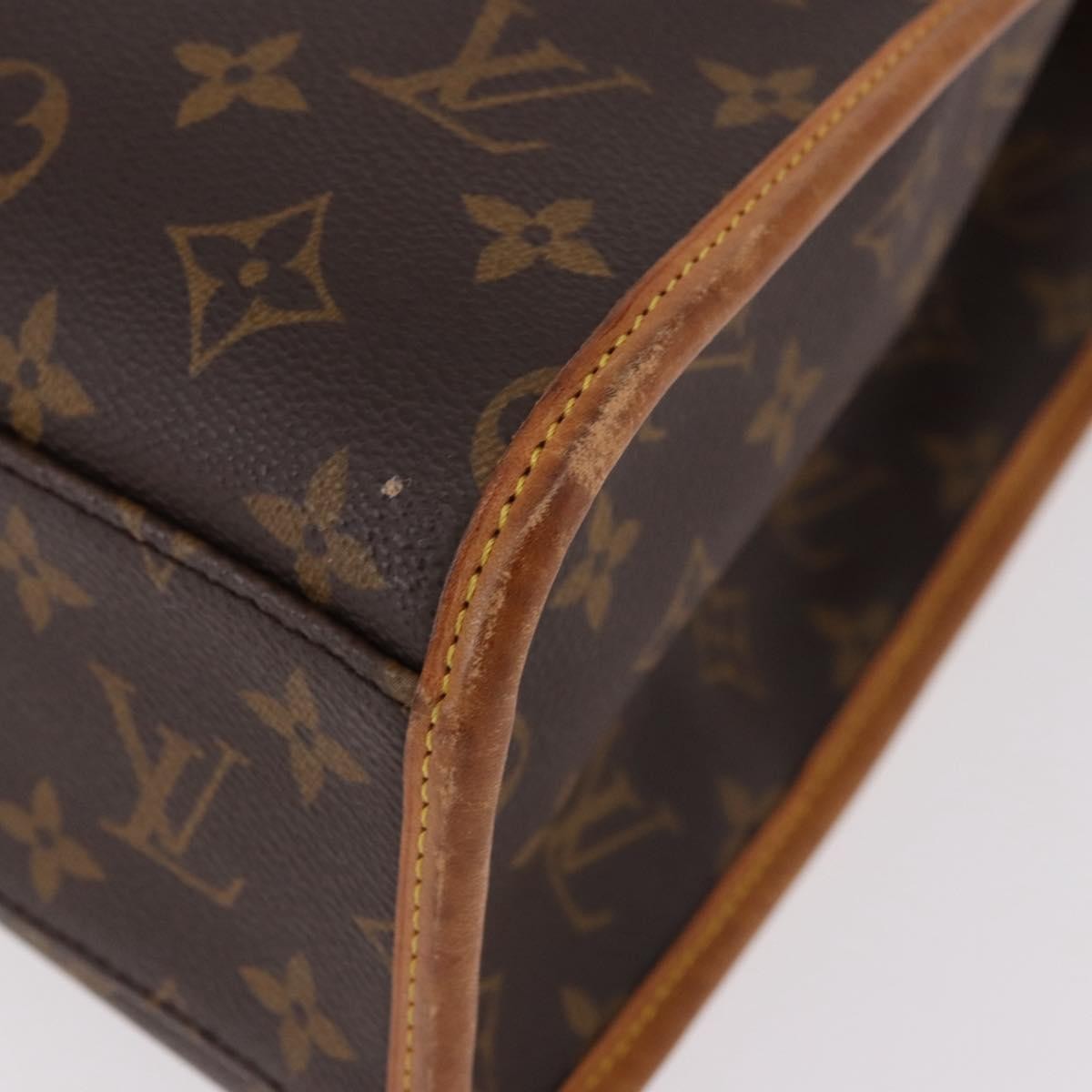 Louis Vuitton Beverly Monogram Canvas Brown Canvas Briefcase Bag (Pre-Owned)