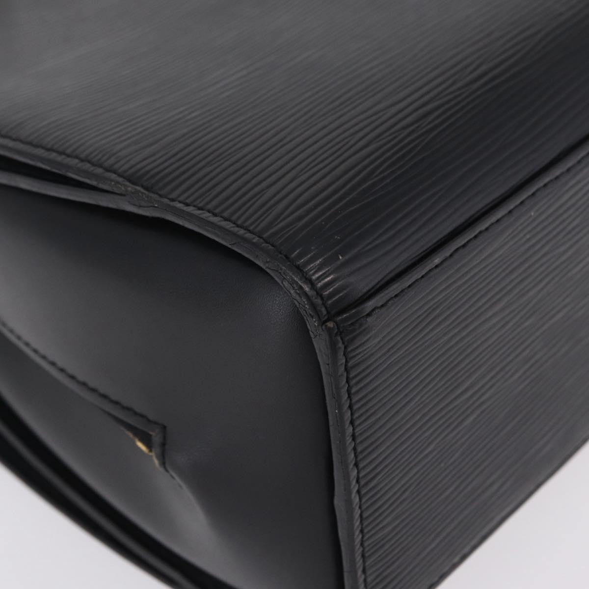 Louis Vuitton Pont Neuf Epi Leather Black Leather Handbag (Pre-Owned)