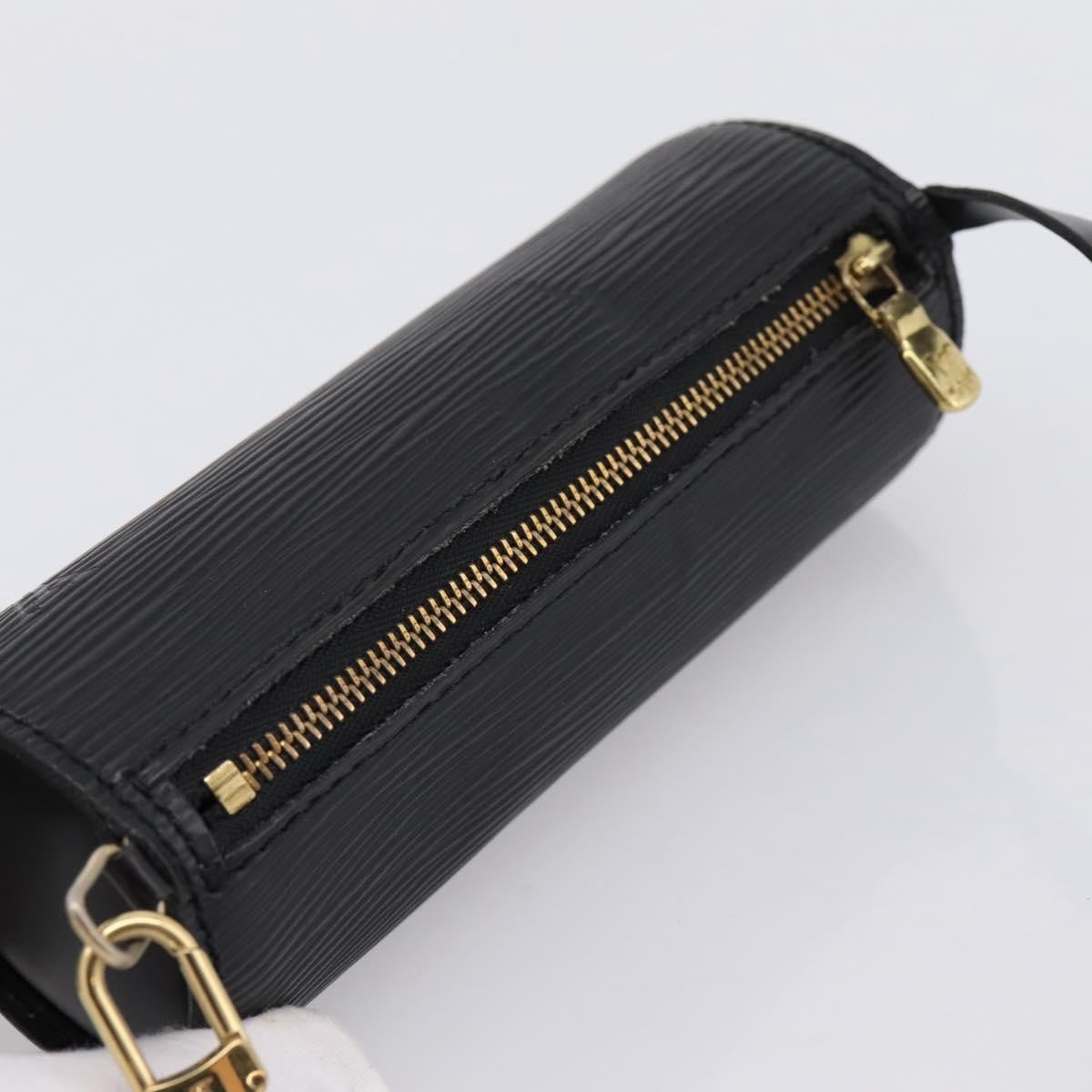 Louis Vuitton Soufflot Pochette Epi Leather Black Leather Clutche & Pouche Bag (Pre-Owned)
