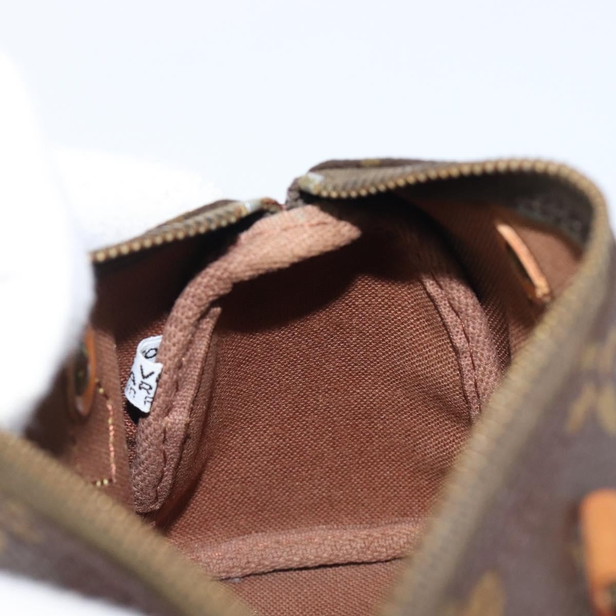 Louis Vuitton Speedy Mini Hl Monogram Canvas Brown Canvas Handbag (Pre-Owned)