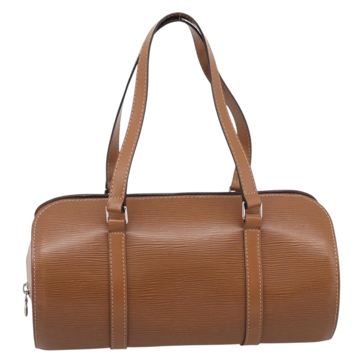 Louis Vuitton Soufflot Epi Leather Brown Leather Tote Bag Bag (Pre-Owned)