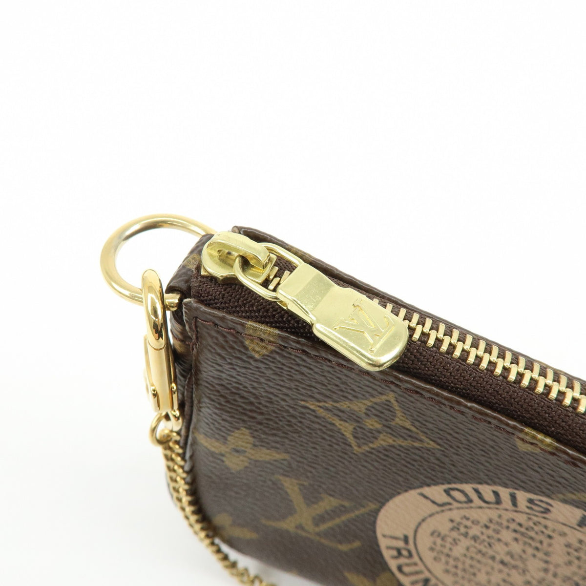 Louis Vuitton Pochette Accessoires Limited Edition Monogram Canvas Brown Canvas Clutche & Pouche Bag (Pre-Owned)
