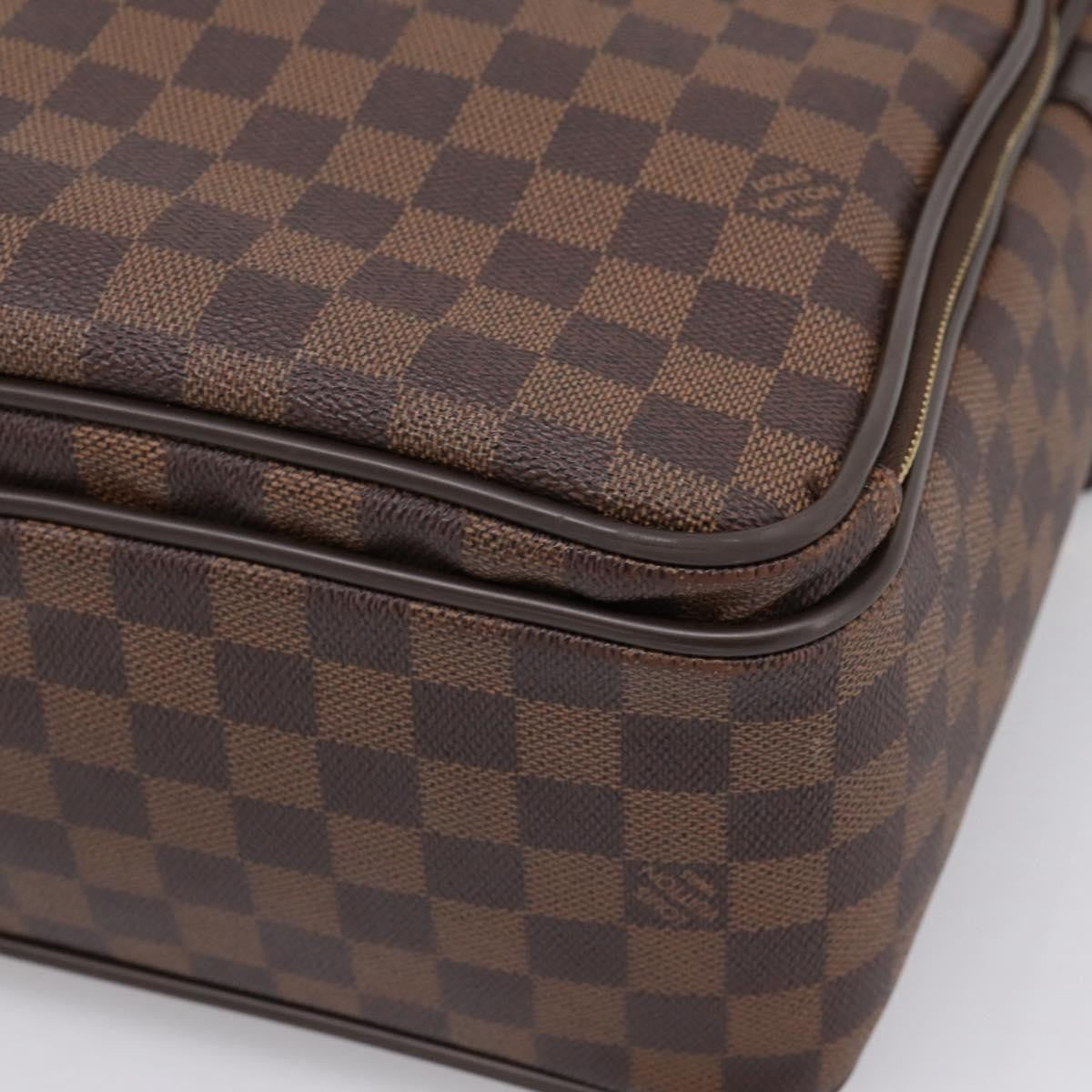Louis Vuitton Icare Laptop Damier Ebene Brown Canvas Briefcase Bag (Pre-Owned)