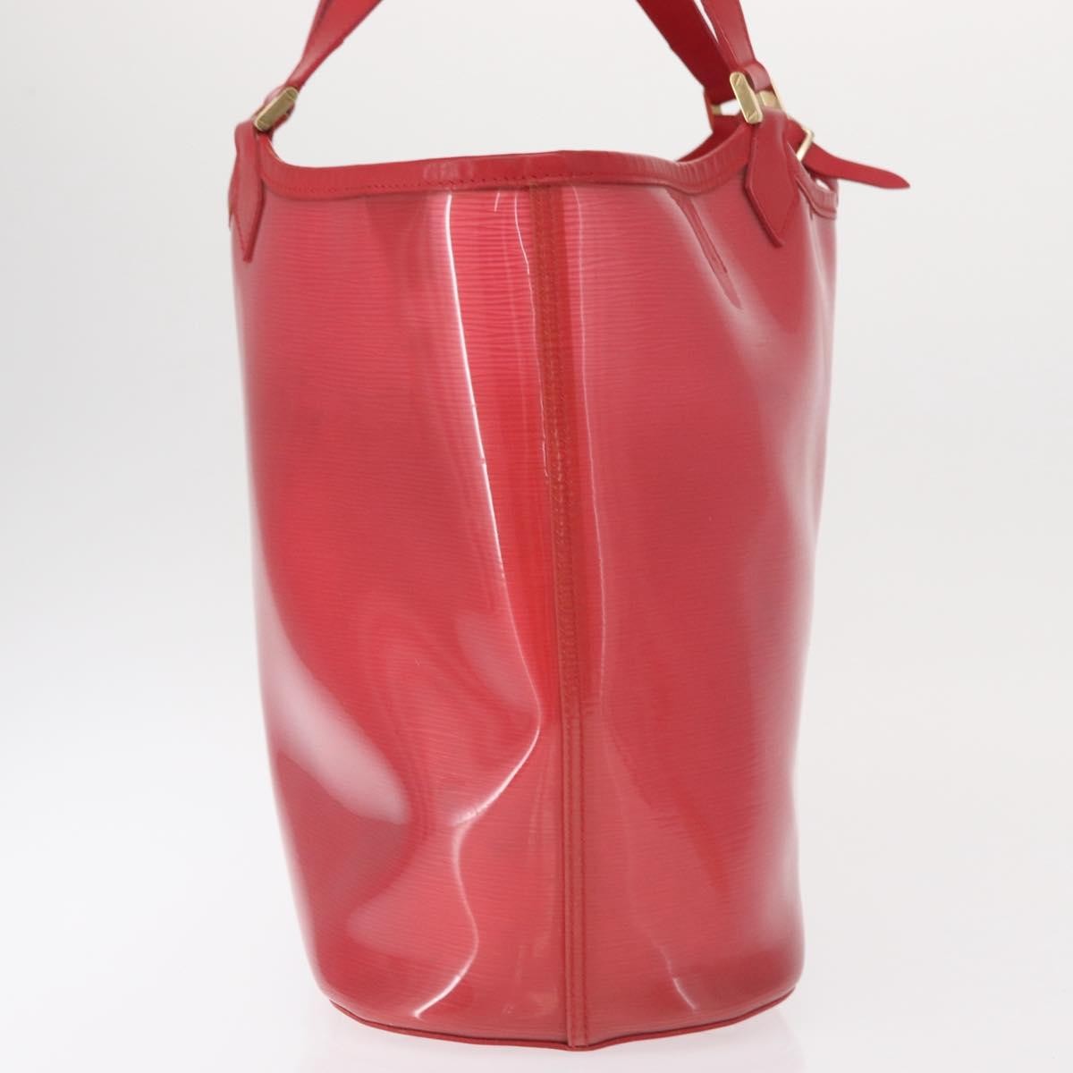 Louis Vuitton Plage Lagoon Bay Vinyl Epi Leather Red Plastic Tote Bag Bag (Pre-Owned)
