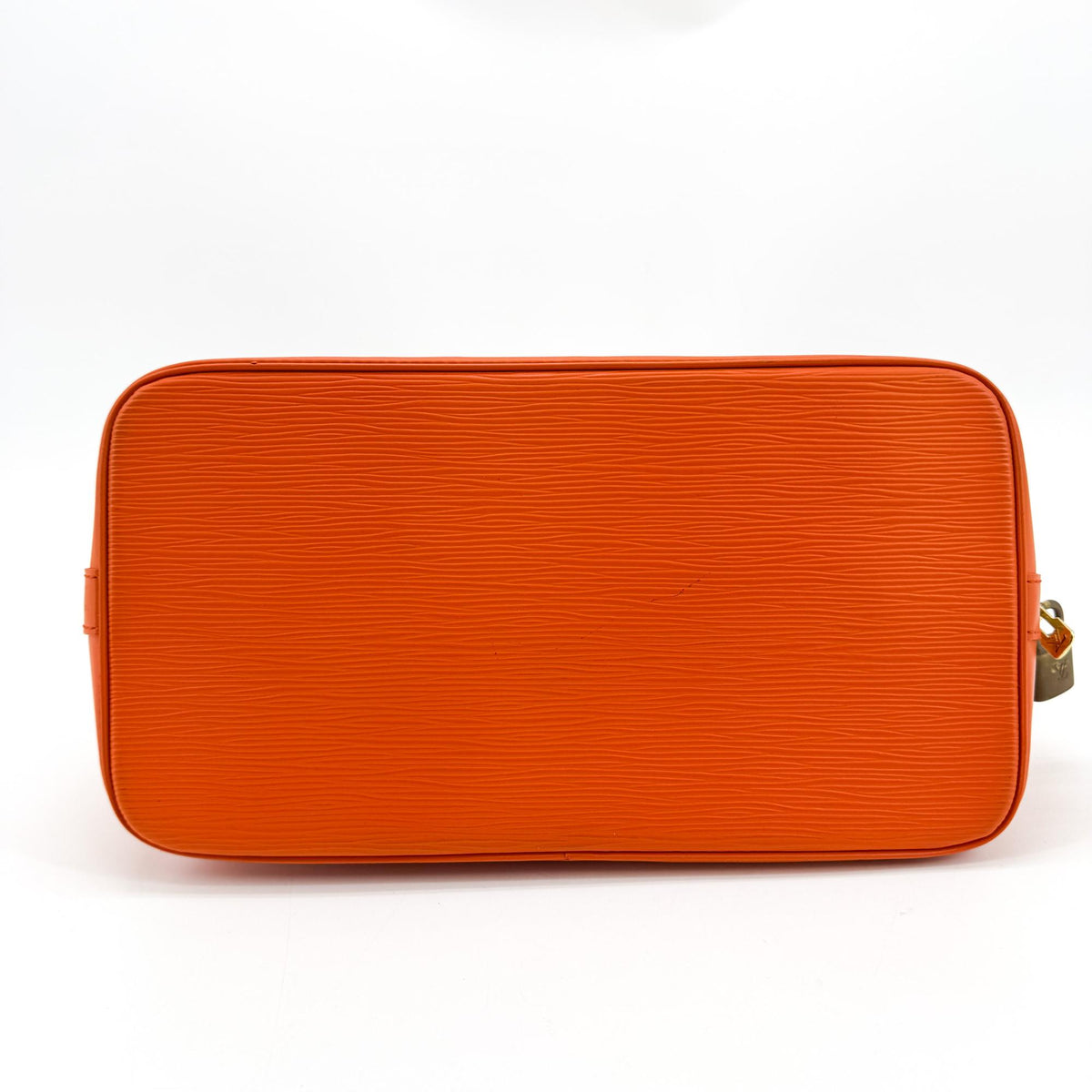 Louis Vuitton Alma Epi Leather Orange Leather Handbag (Pre-Owned)