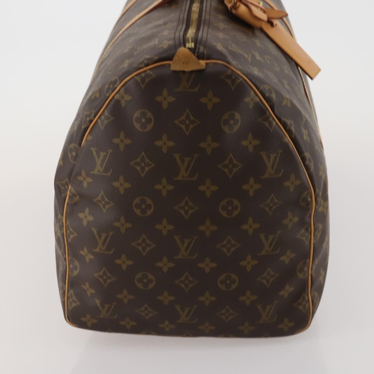 Louis Vuitton Keepall Monogram Canvas Brown Canvas Travel Bag Bag (Pre-Owned)