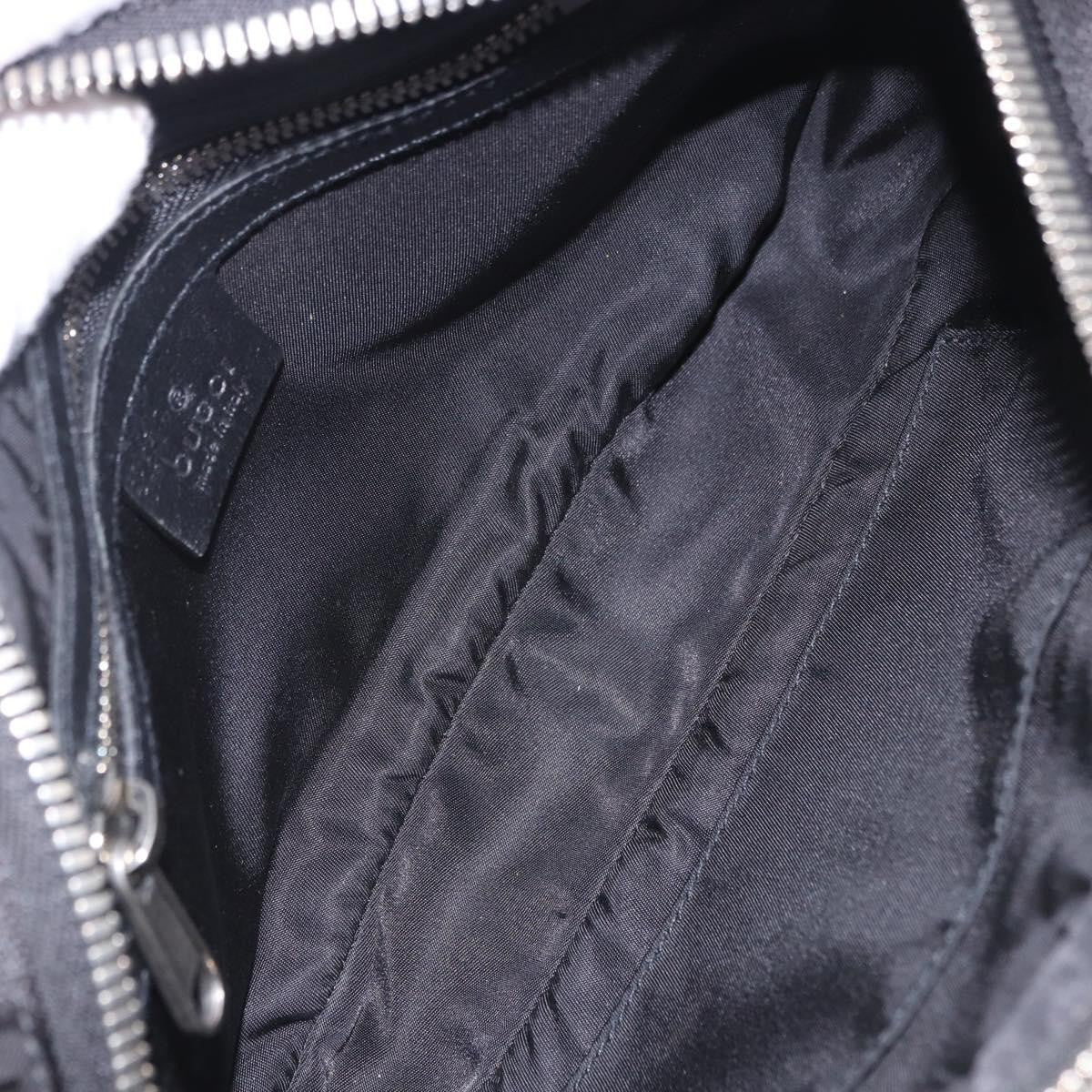 Gucci Off The Grid Belt Gg Econyl Black Canvas Handbag (Pre-Owned)
