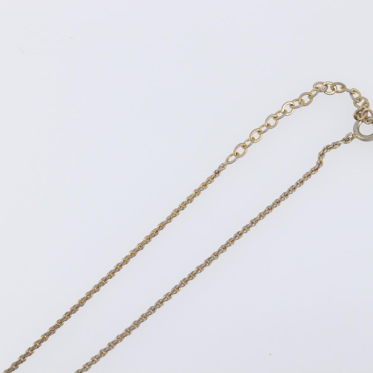 Christian Dior Vintage Cd Pendant Metal Gold Metal Necklace Jewelry (Pre-Owned)