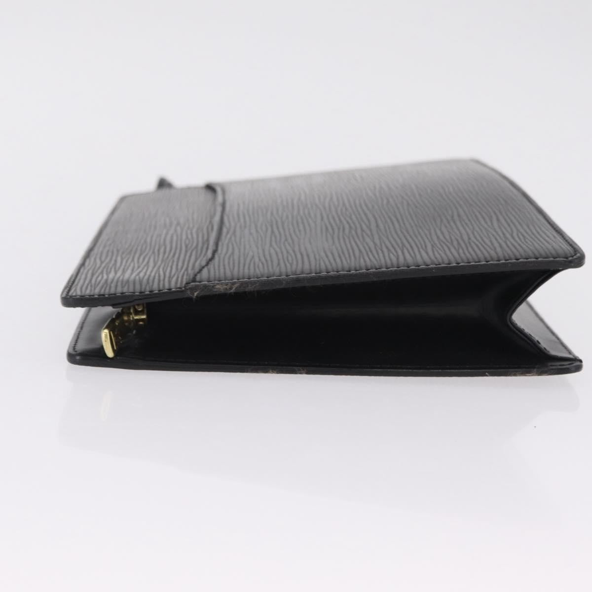 Louis Vuitton Pochette Homme Epi Leather Black Leather Clutche & Pouche Bag (Pre-Owned)