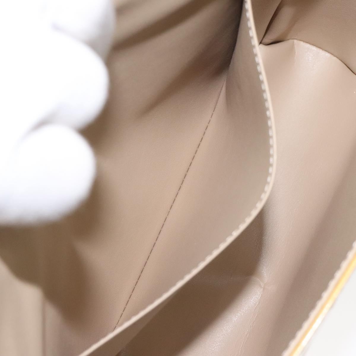 Louis Vuitton Thompson Street Monogram Vernis Beige Patent_Leather Shoulder Bag Bag (Pre-Owned)