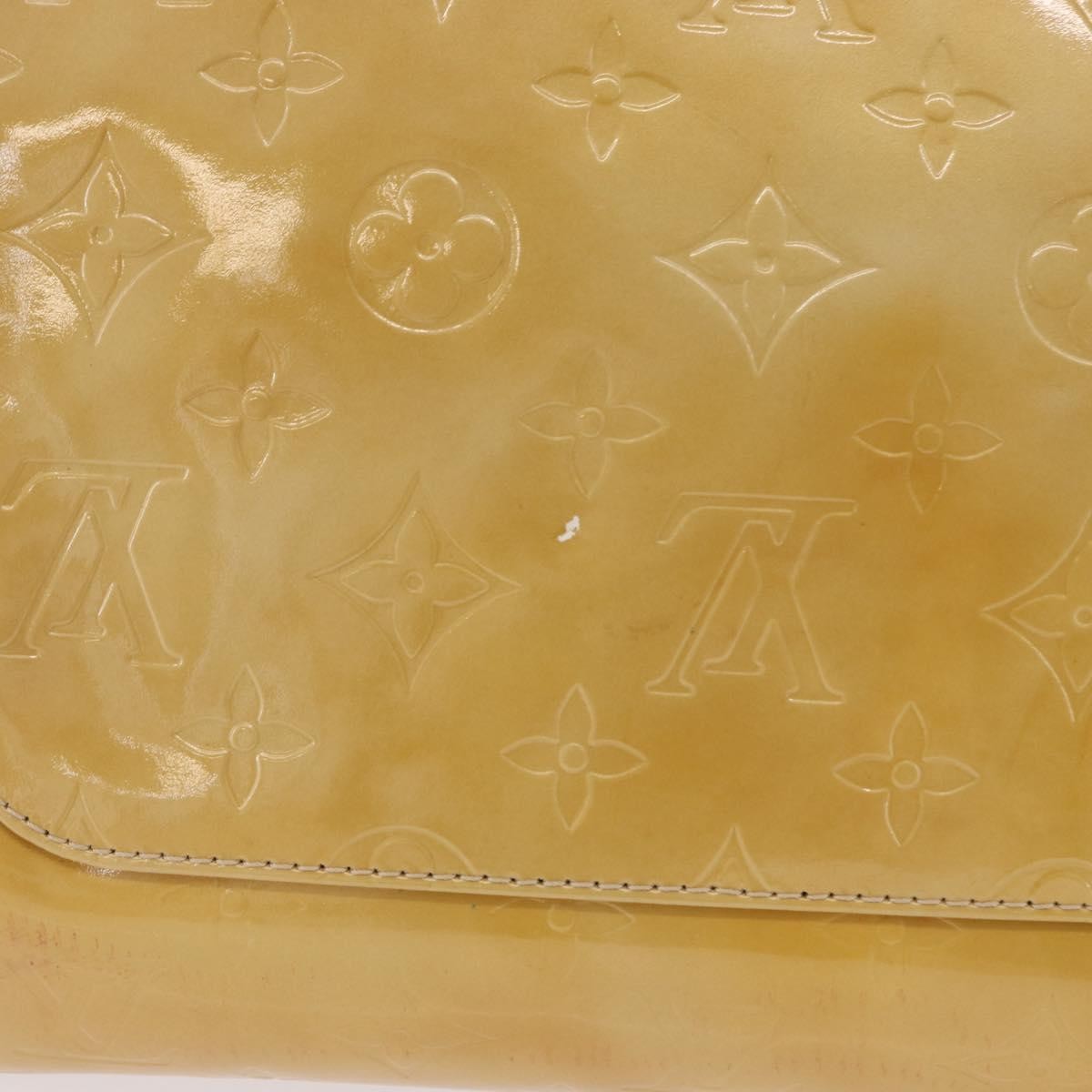 Louis Vuitton Thompson Street Monogram Vernis Yellow Patent_Leather Shoulder Bag Bag (Pre-Owned)