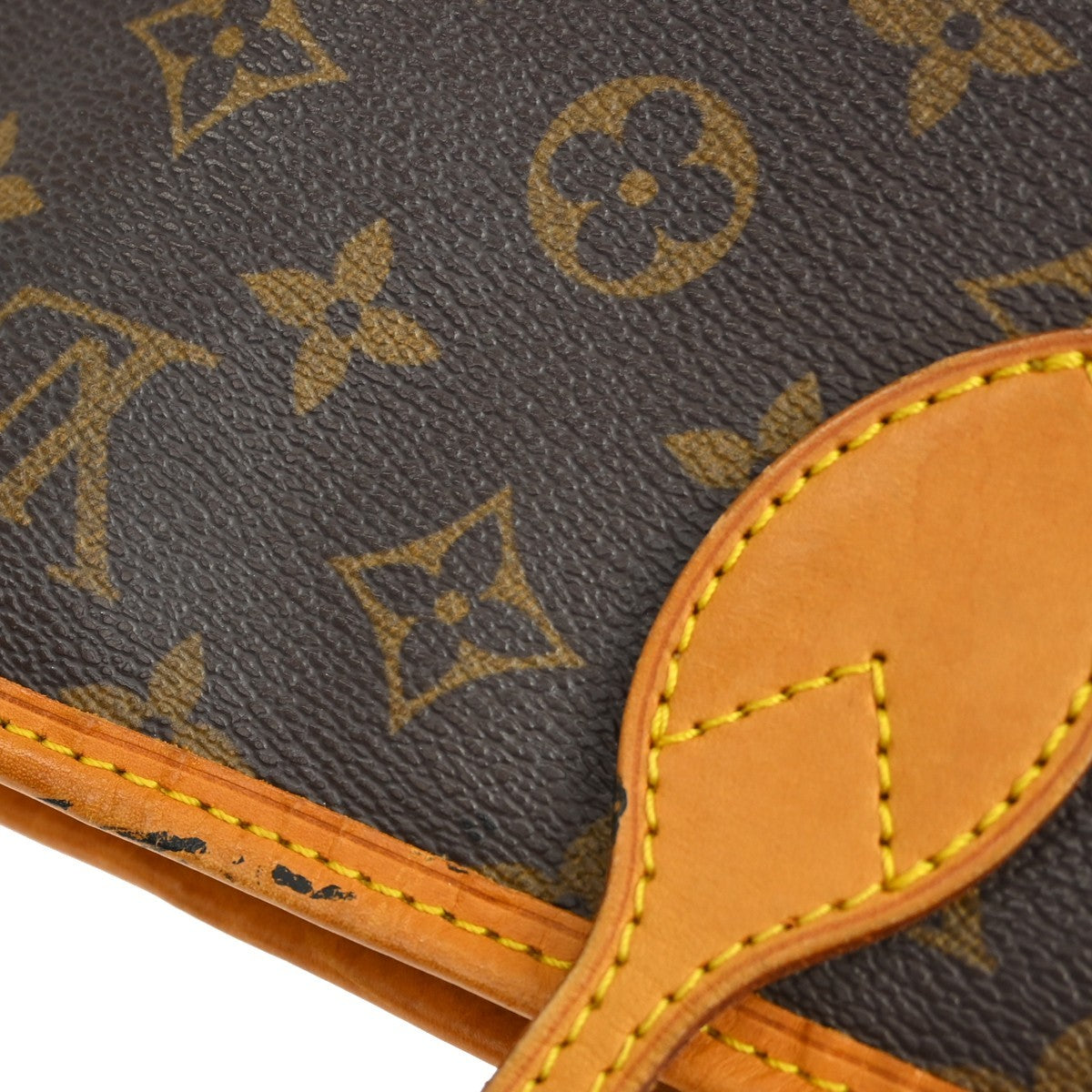 Louis Vuitton Neverfull Tote Monogram Canvas Brown Canvas Tote Bag Bag (Pre-Owned)
