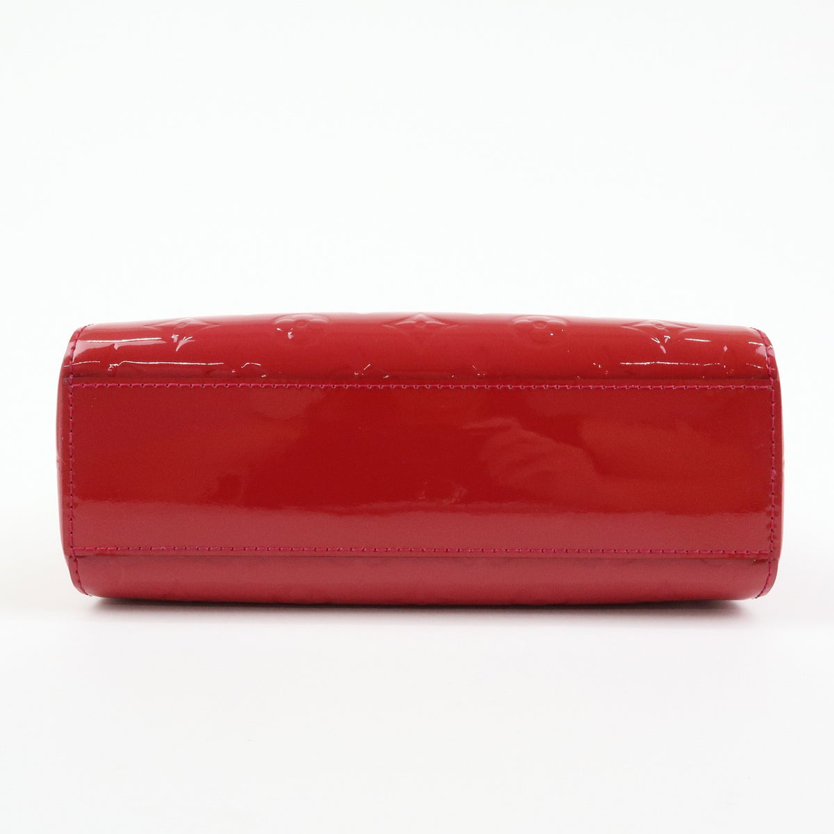 Louis Vuitton Catalina Monogram Vernis Red Patent_Leather Handbag (Pre-Owned)