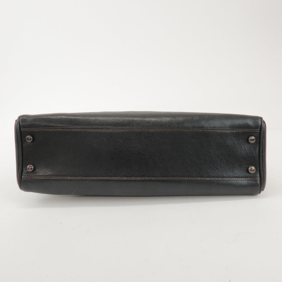 Cartier Marcello Leather Black Leather Handbag (Pre-Owned)
