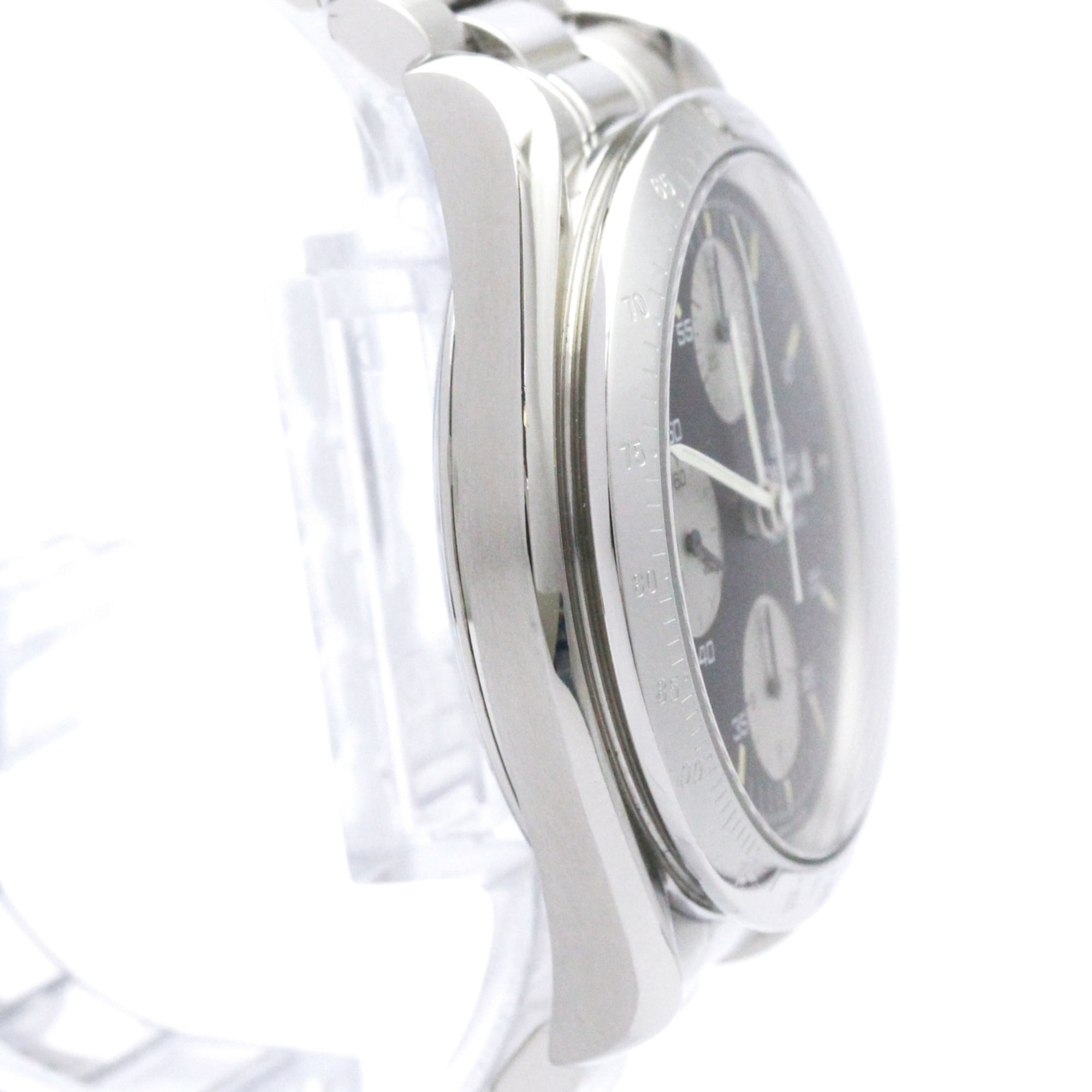 Omega Speedmaster Date Chronograph Automatic Stainless Steel Watch (Pre-Owned)