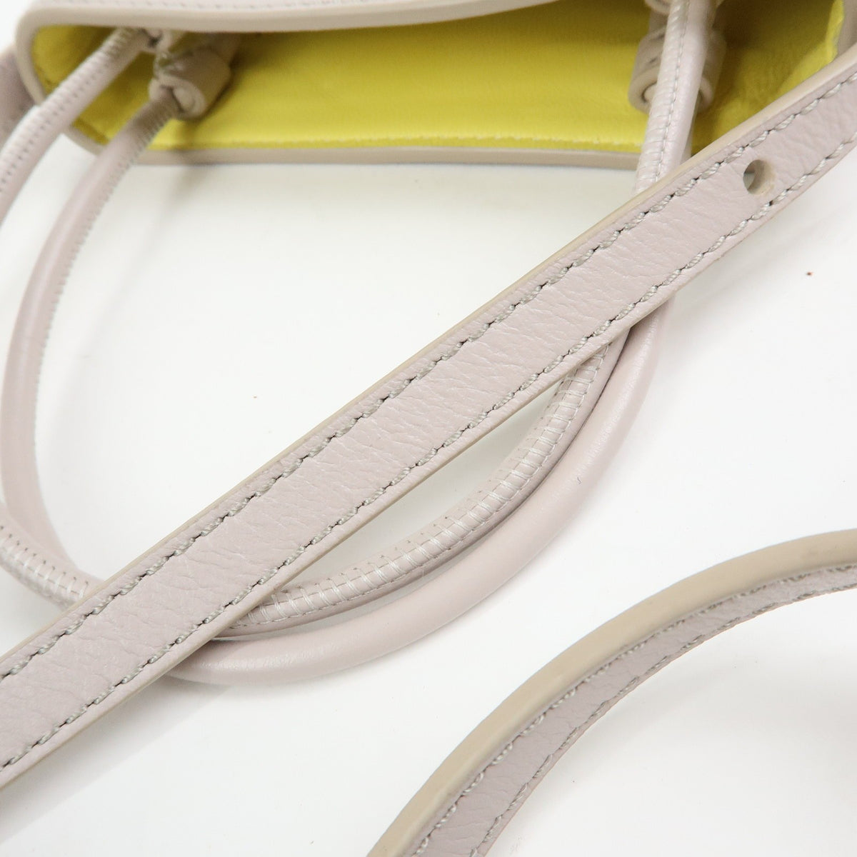 Chloe Sense Leather Pink Leather Tote Bag Bag (Pre-Owned)
