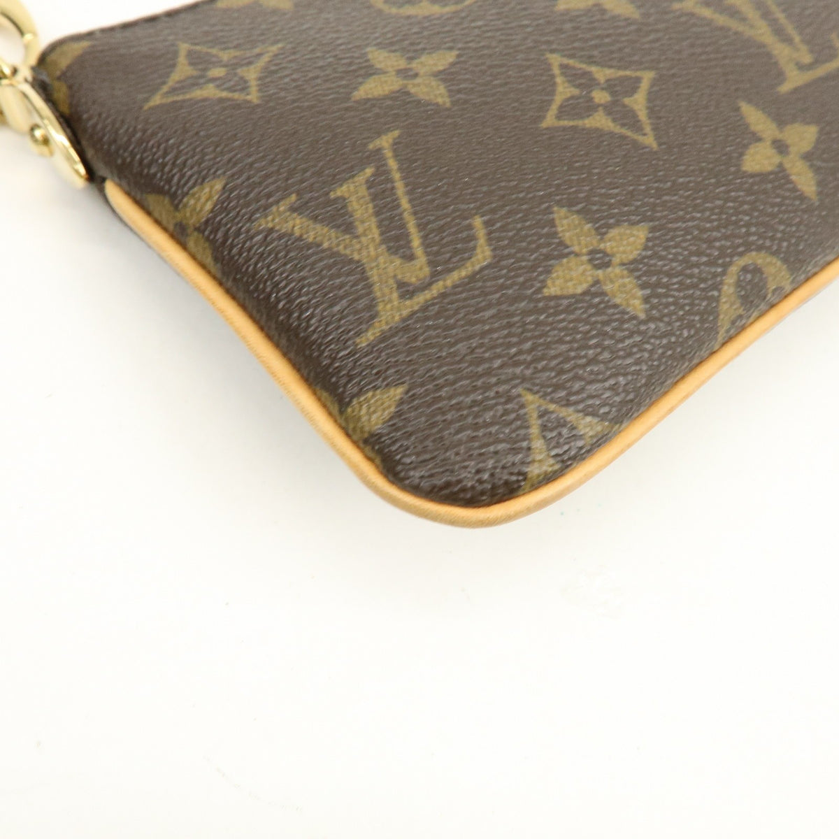 Louis Vuitton Milla Pochette Monogram Canvas Brown Canvas Clutche & Pouche Bag (Pre-Owned)