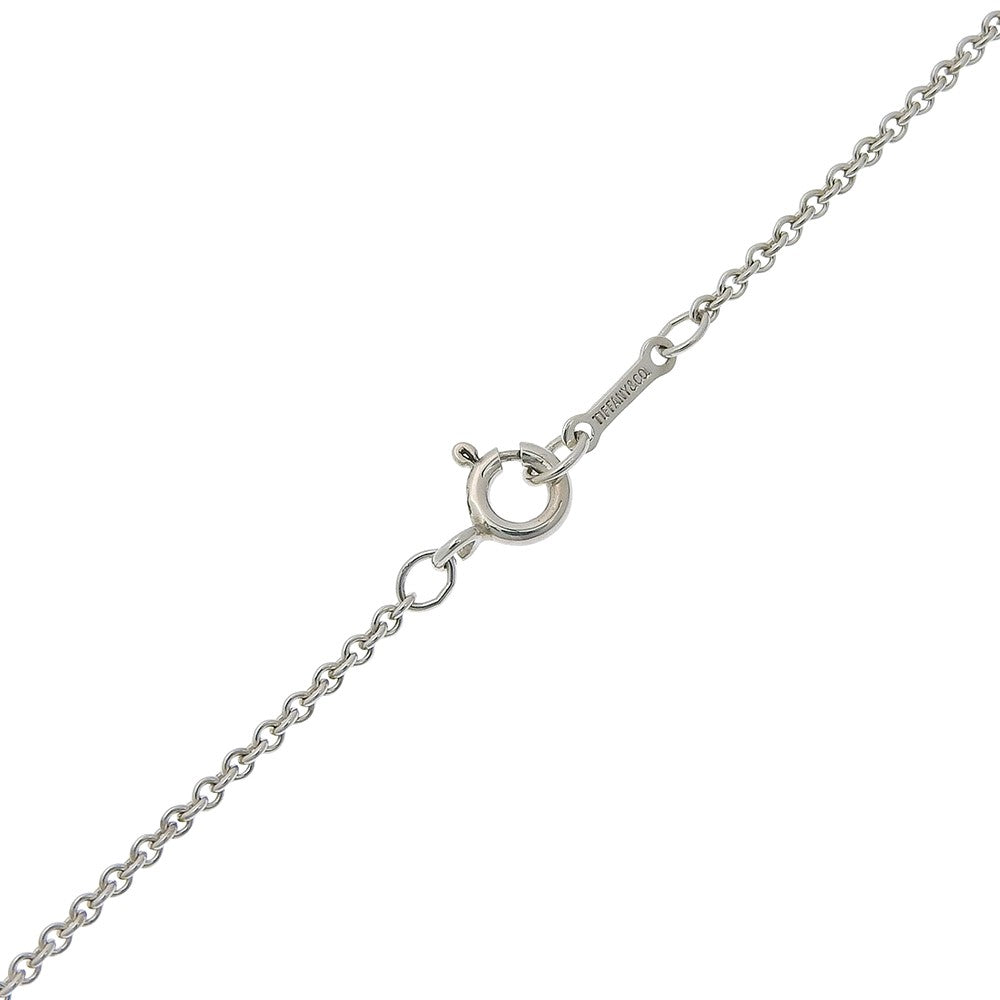 Tiffany & Co. Elsa Peretti Open Heart Pendant Sterling Silver Silver Silver Necklace Jewelry (Pre-Owned)