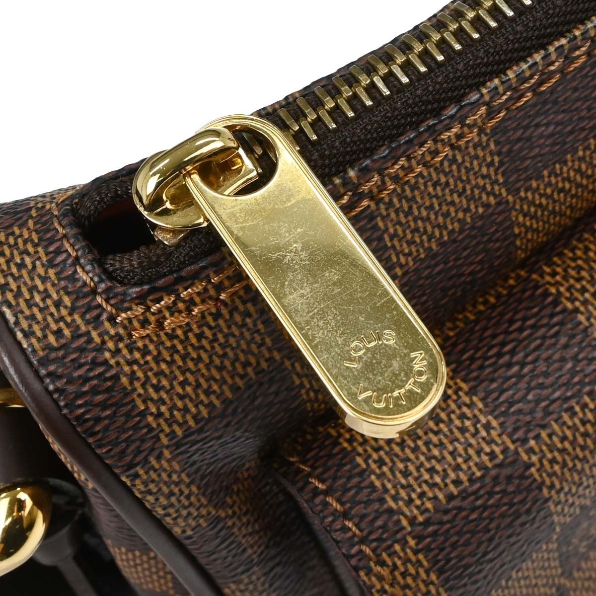 Louis Vuitton Ravello Damier Brown Canvas Handbag (Pre-Owned)