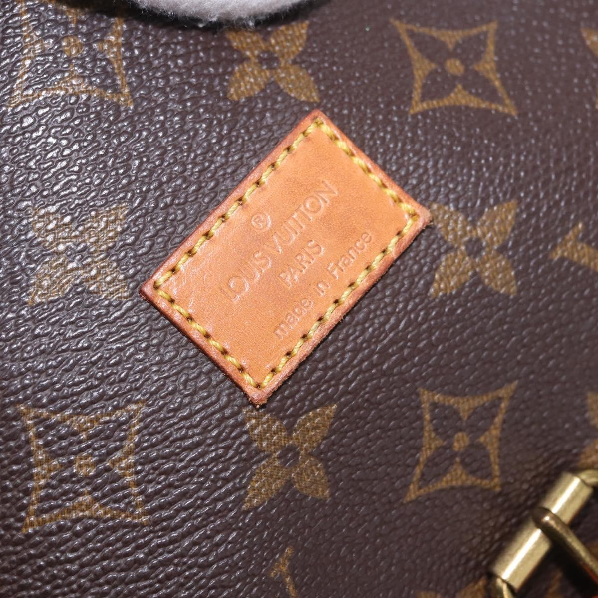 Louis Vuitton Saumur Monogram Canvas Brown Canvas Shoulder Bag Bag (Pre-Owned)