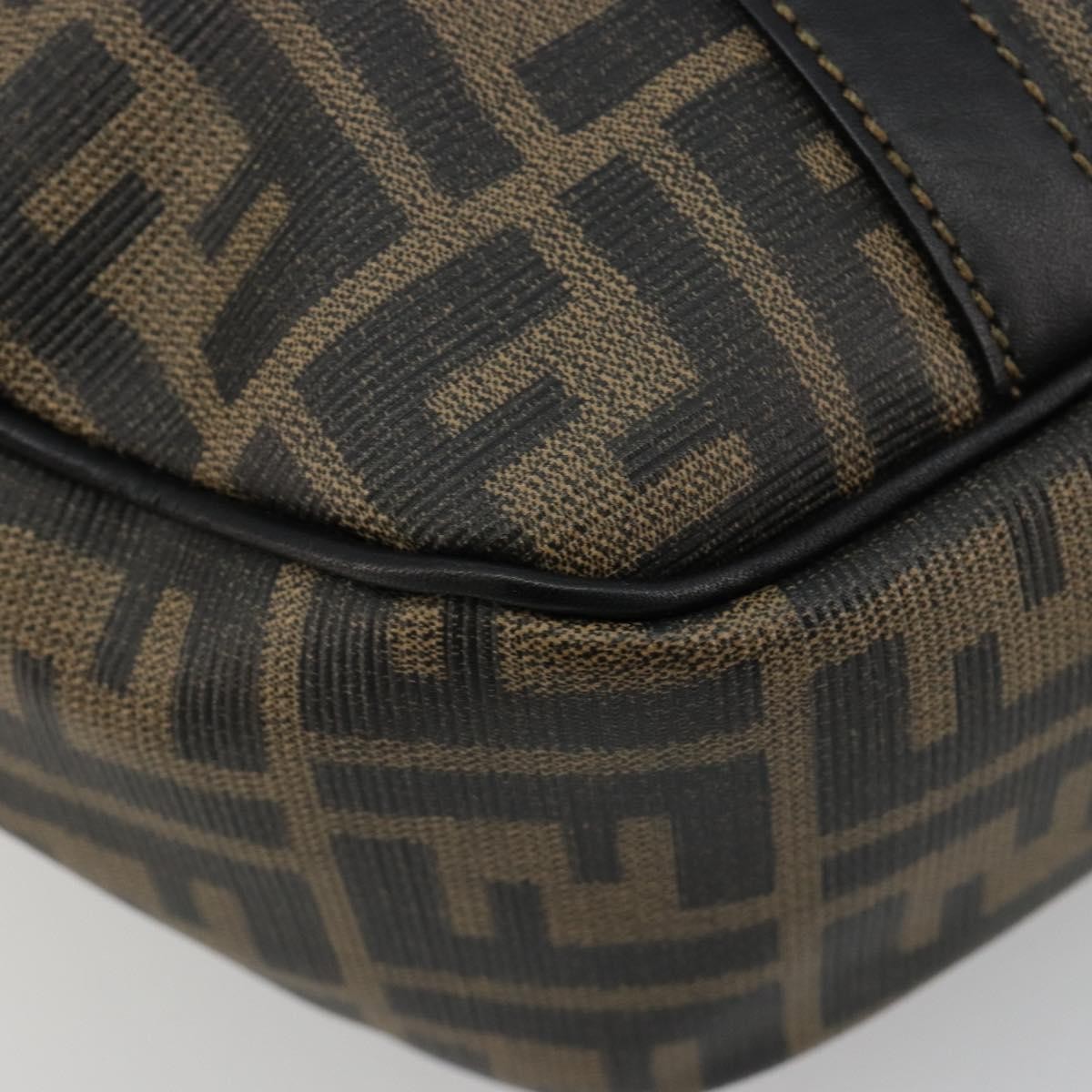 Fendi Vintage Zucca Canvas Brown Canvas Tote Bag Bag (Pre-Owned)