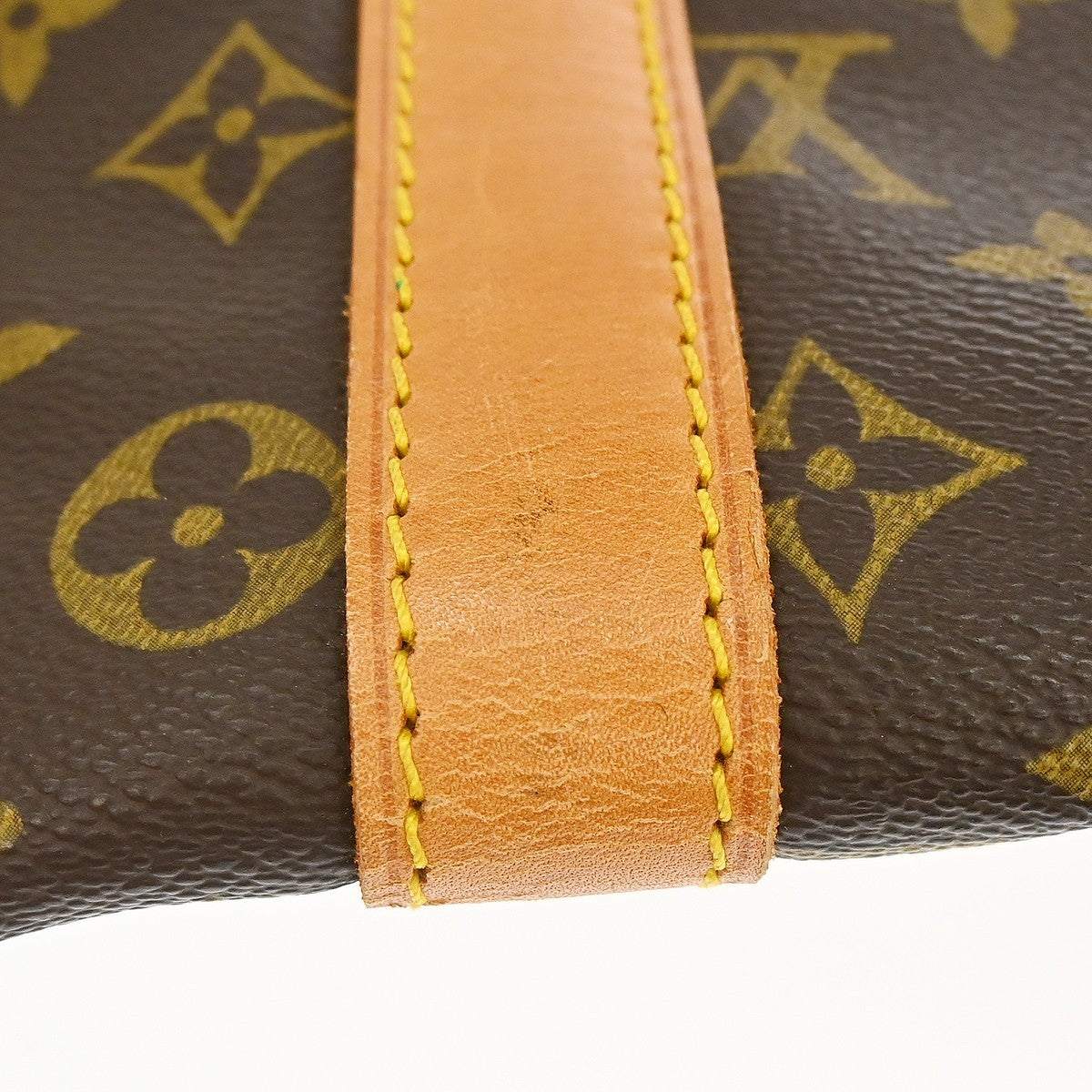 Louis Vuitton Keepall Monogram Canvas Brown Canvas Travel Bag Bag (Pre-Owned)