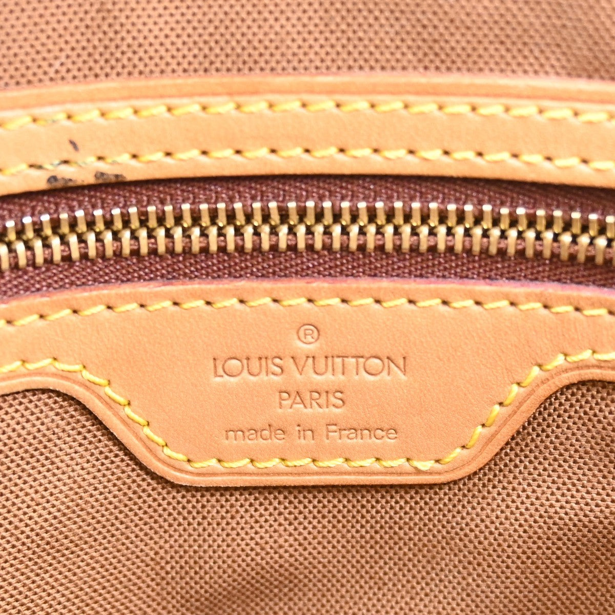 Louis Vuitton Cabas Piano Monogram Canvas Brown Canvas Tote Bag Bag (Pre-Owned)