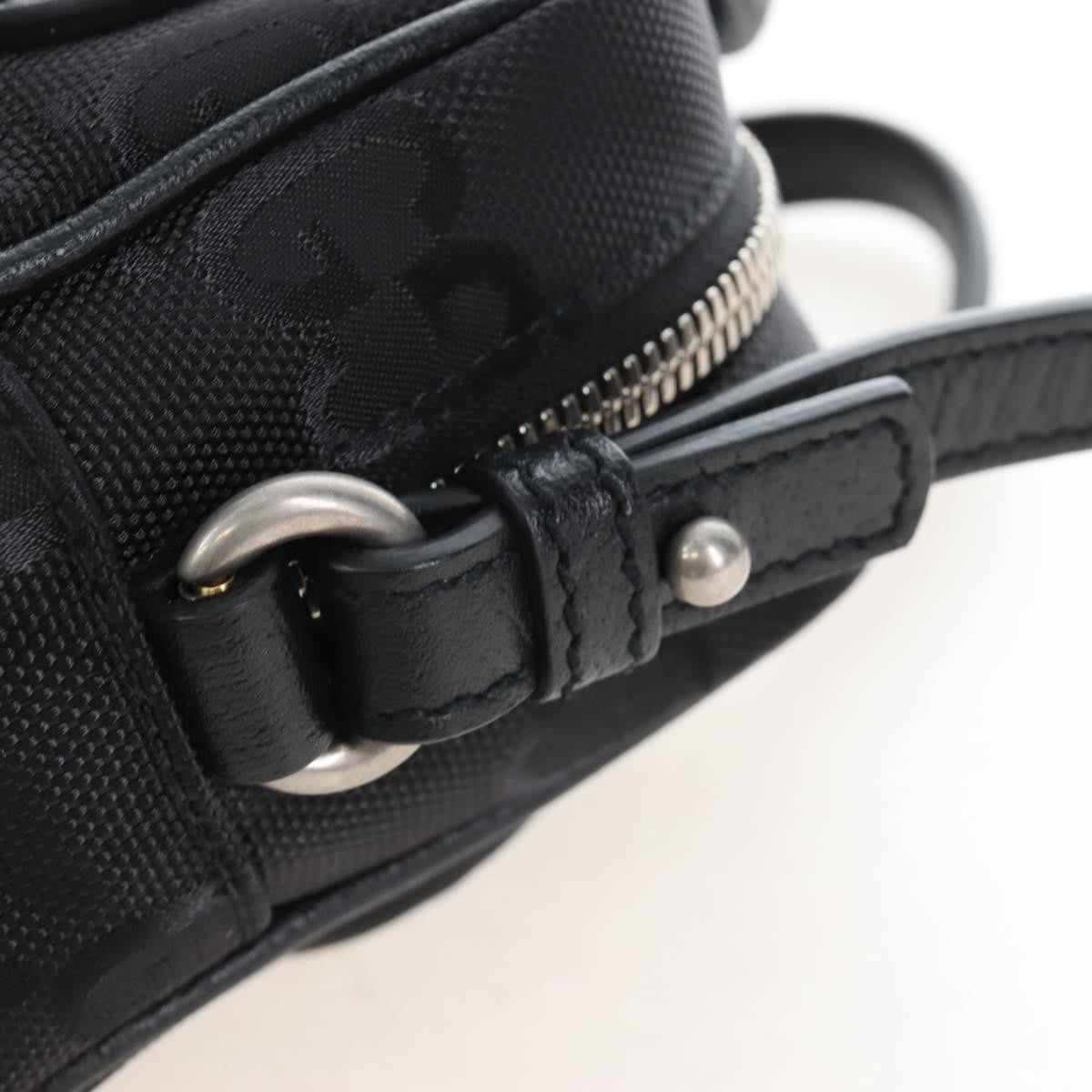 Gucci Off The Grid Messenger Gg Econyl Black Canvas Handbag (Pre-Owned)