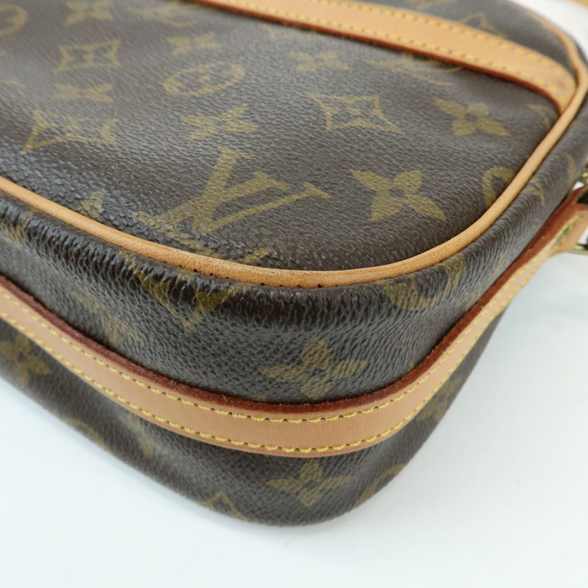 Louis Vuitton Senlis Monogram Canvas Brown Canvas Shoulder Bag Bag (Pre-Owned)