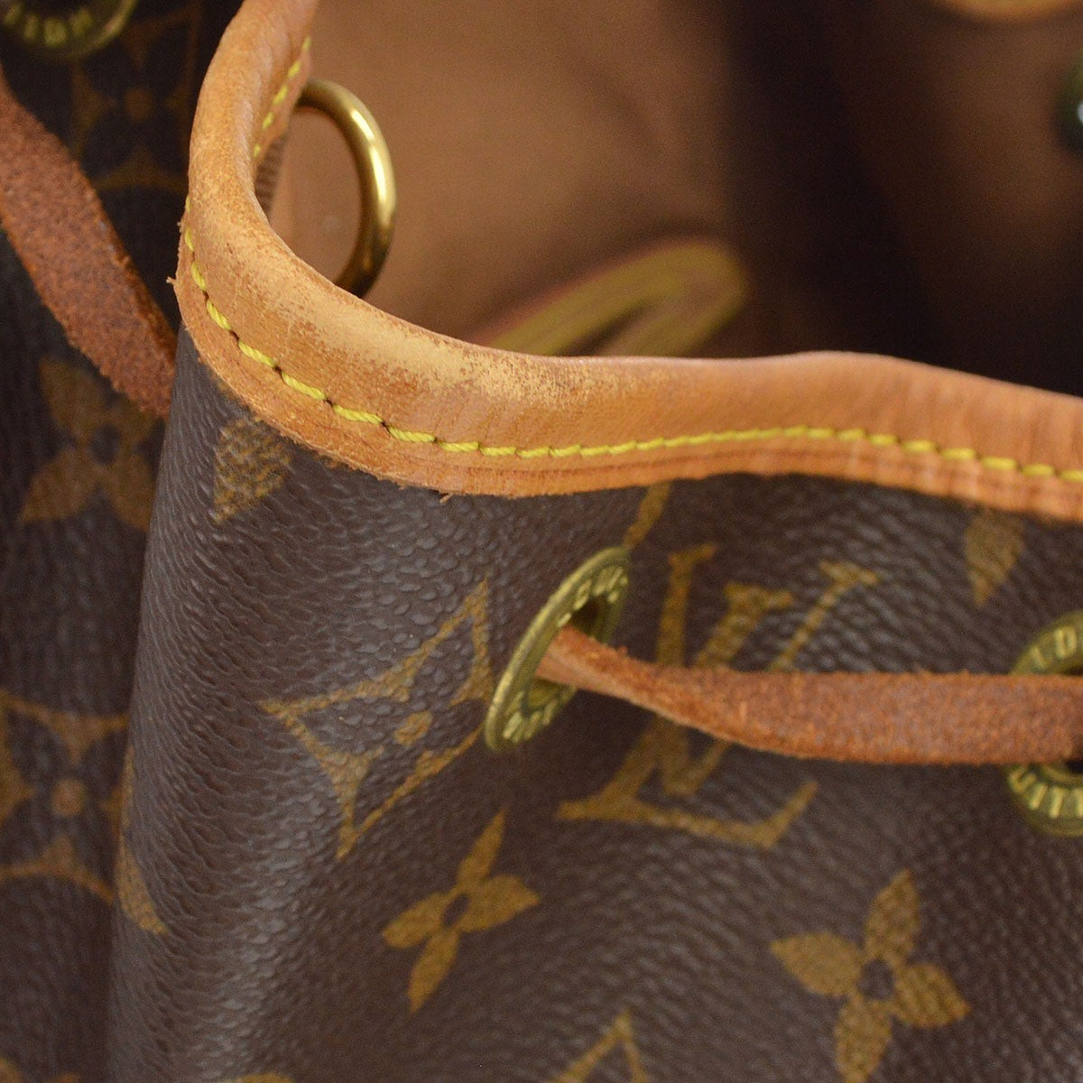 Louis Vuitton Vintage Montsouris Monogram Canvas Brown Canvas Backpack Bag (Pre-Owned)