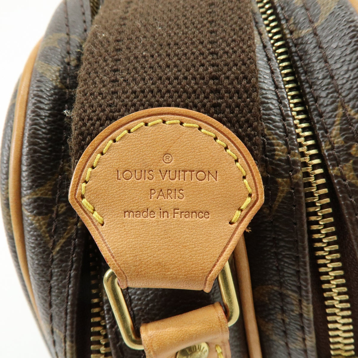 Louis Vuitton Reporter Monogram Canvas Brown Canvas Shoulder Bag Bag (Pre-Owned)