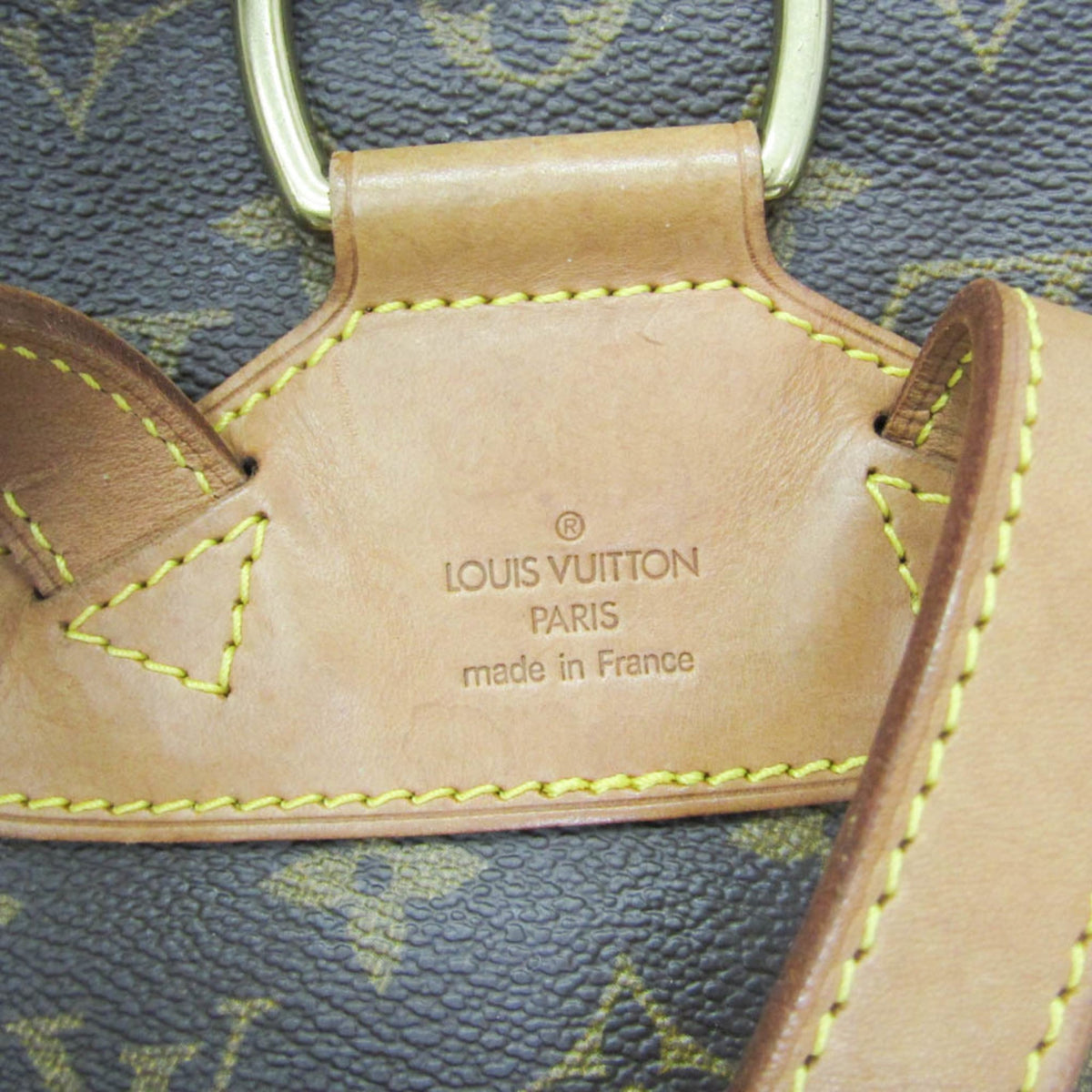 Louis Vuitton Vintage Montsouris Monogram Canvas Brown Canvas Backpack Bag (Pre-Owned)