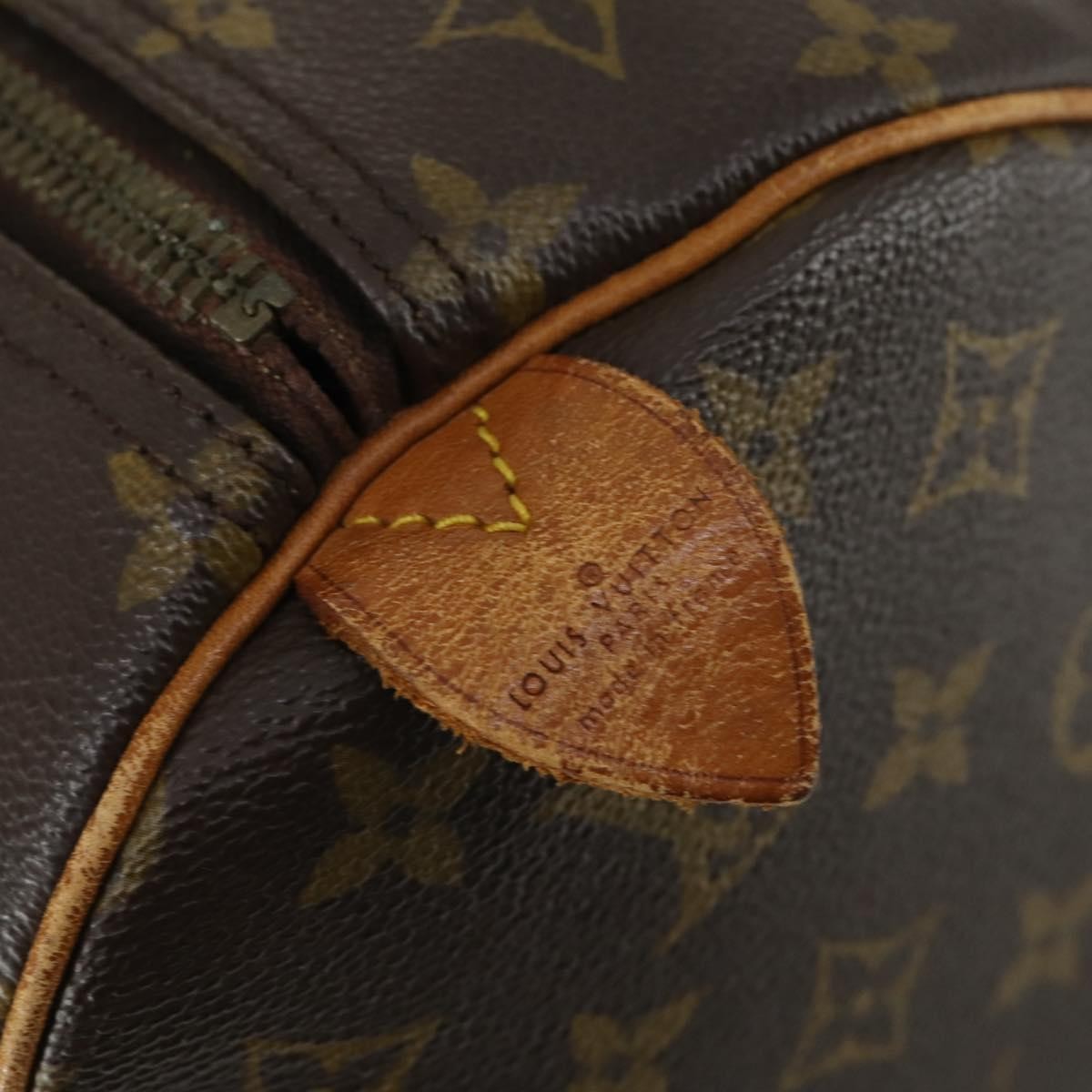 Louis Vuitton Keepall Monogram Canvas Brown Canvas Travel Bag Bag (Pre-Owned)