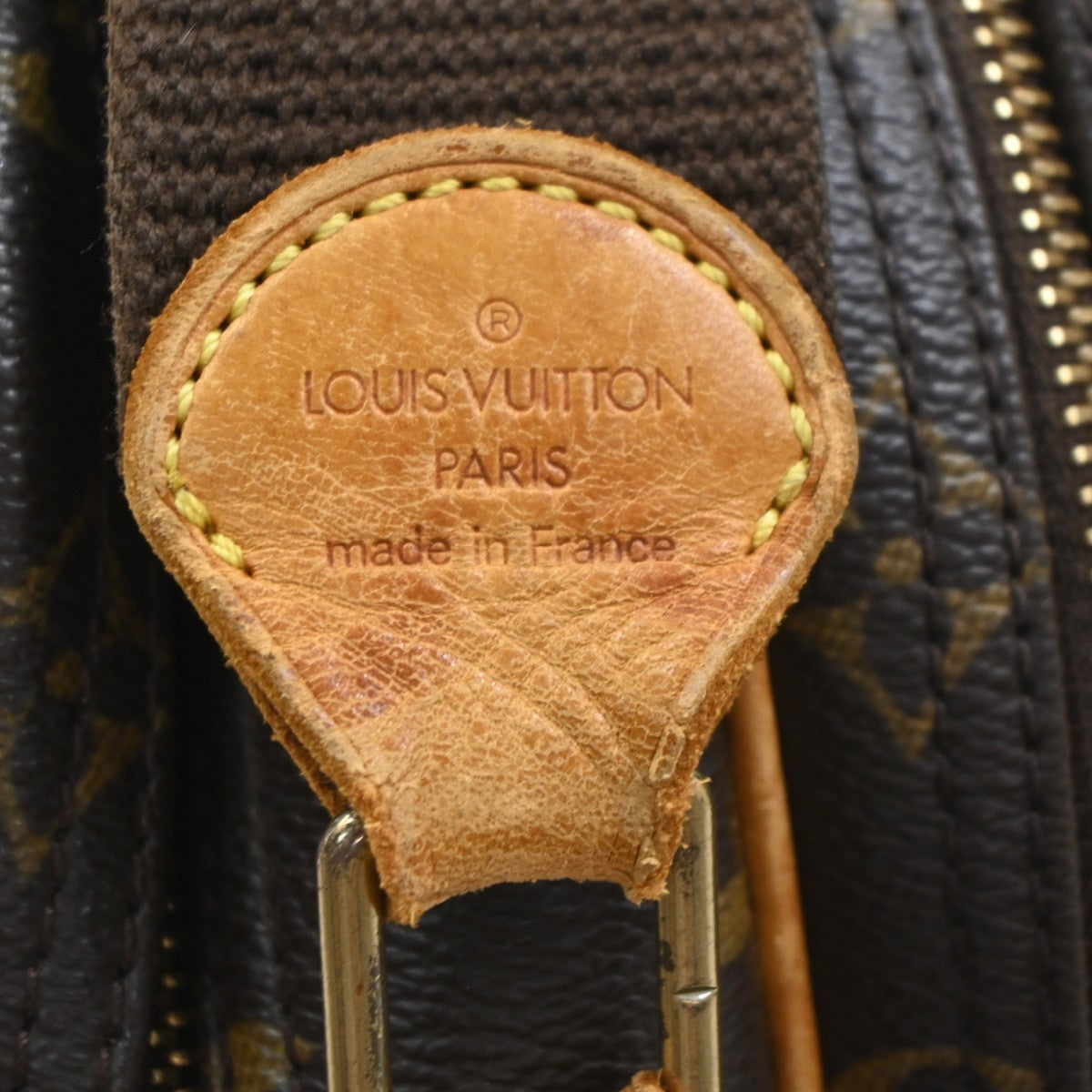 Louis Vuitton Reporter Monogram Canvas Brown Canvas Shoulder Bag Bag (Pre-Owned)