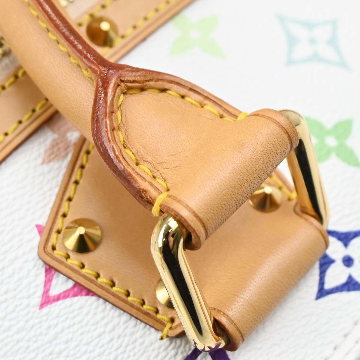 Louis Vuitton Alma Monogram Canvas Multicolour Canvas Handbag (Pre-Owned)
