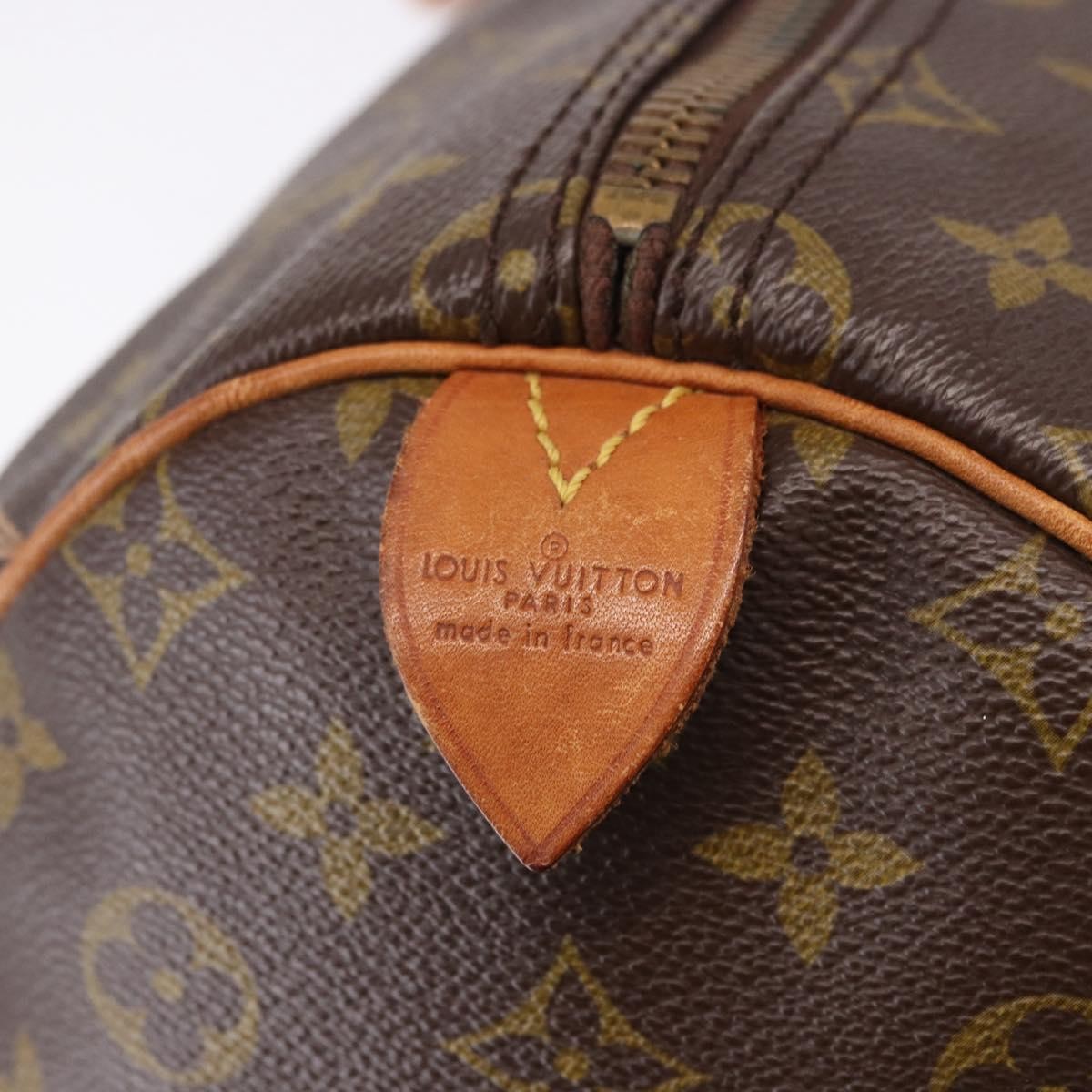 Louis Vuitton Keepall Monogram Brown Canvas Travel Bag Bag (Pre-Owned)