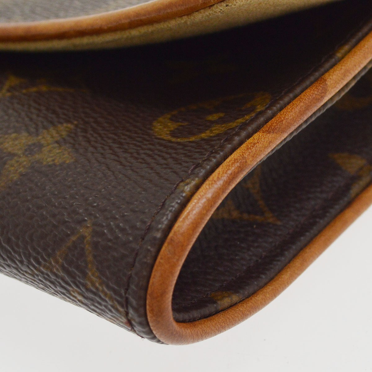 Louis Vuitton Twin Monogram Canvas Brown Canvas Clutche & Pouche Bag (Pre-Owned)