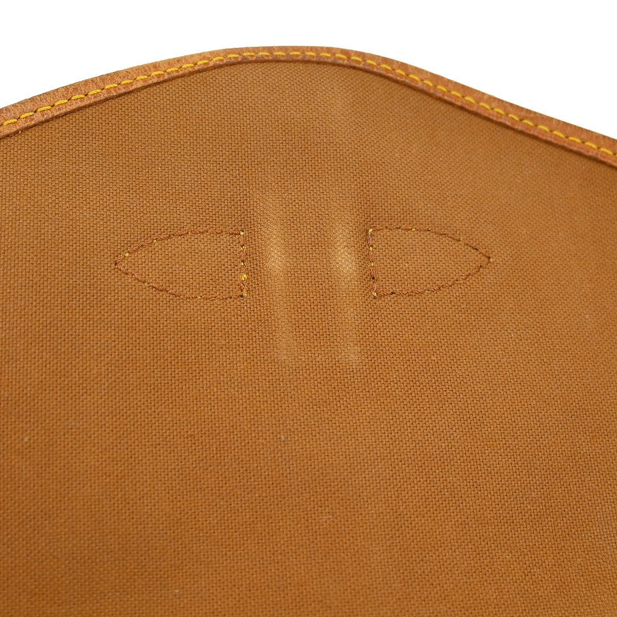 Louis Vuitton Saumur Monogram Canvas Brown Canvas Shoulder Bag Bag (Pre-Owned)