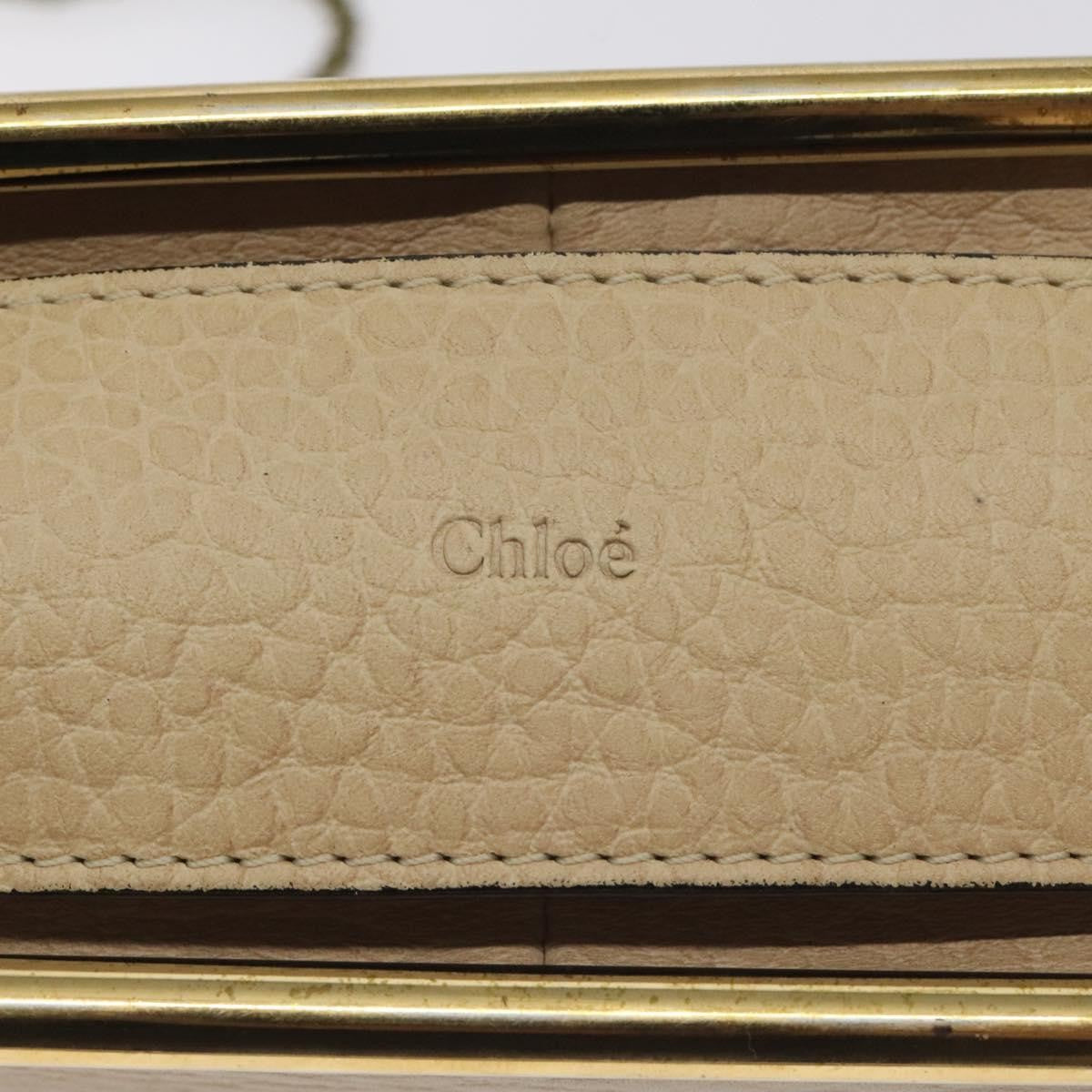 Chloe Sally Leather Beige Leather Bag (Pre-Owned)