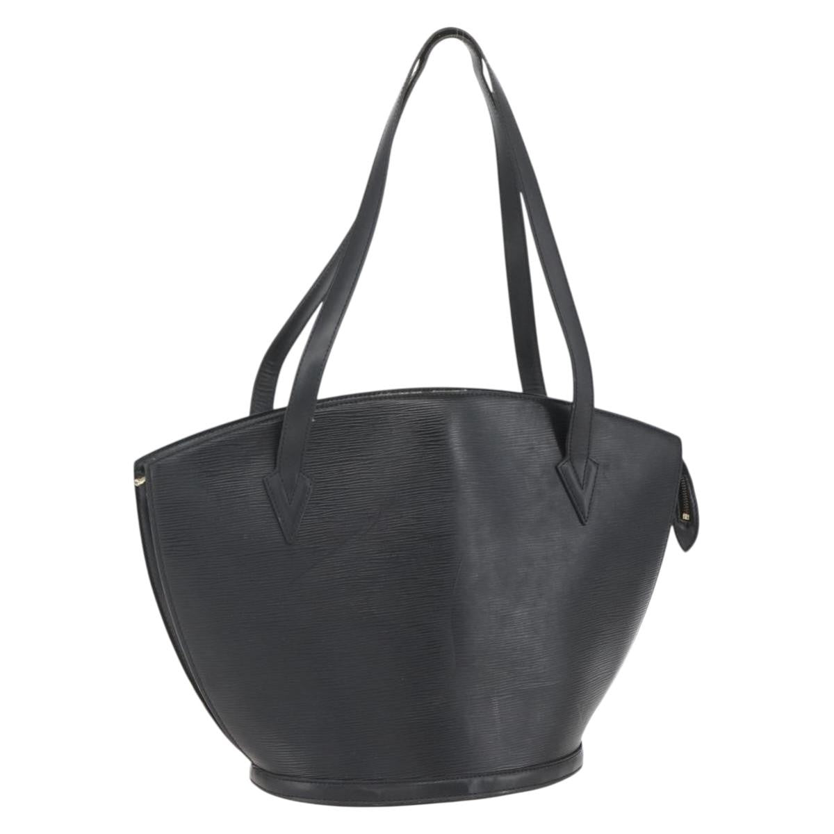 Louis Vuitton Saint Jacques Epi Leather Black Leather Handbag (Pre-Owned)
