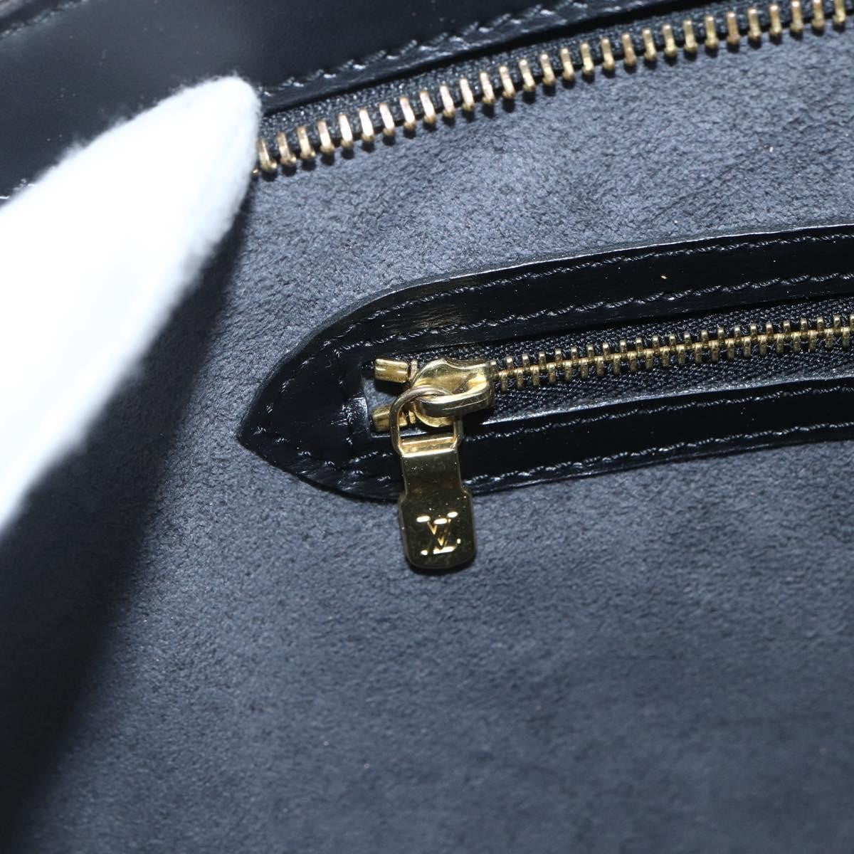 Louis Vuitton Saint Jacques Epi Leather Black Leather Handbag (Pre-Owned)