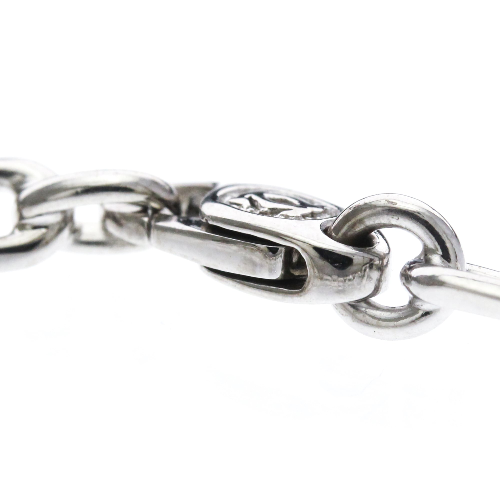 Cartier Spartacus 18K White Gold Silver White_Gold Bracelet Jewelry (Pre-Owned)