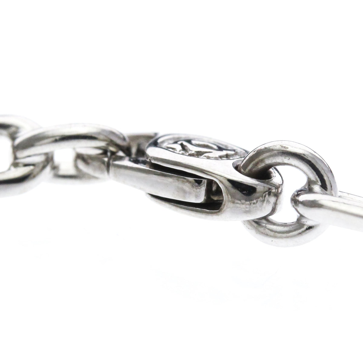 Cartier Spartacus 18K White Gold Silver White_Gold Bracelet Jewelry (Pre-Owned)