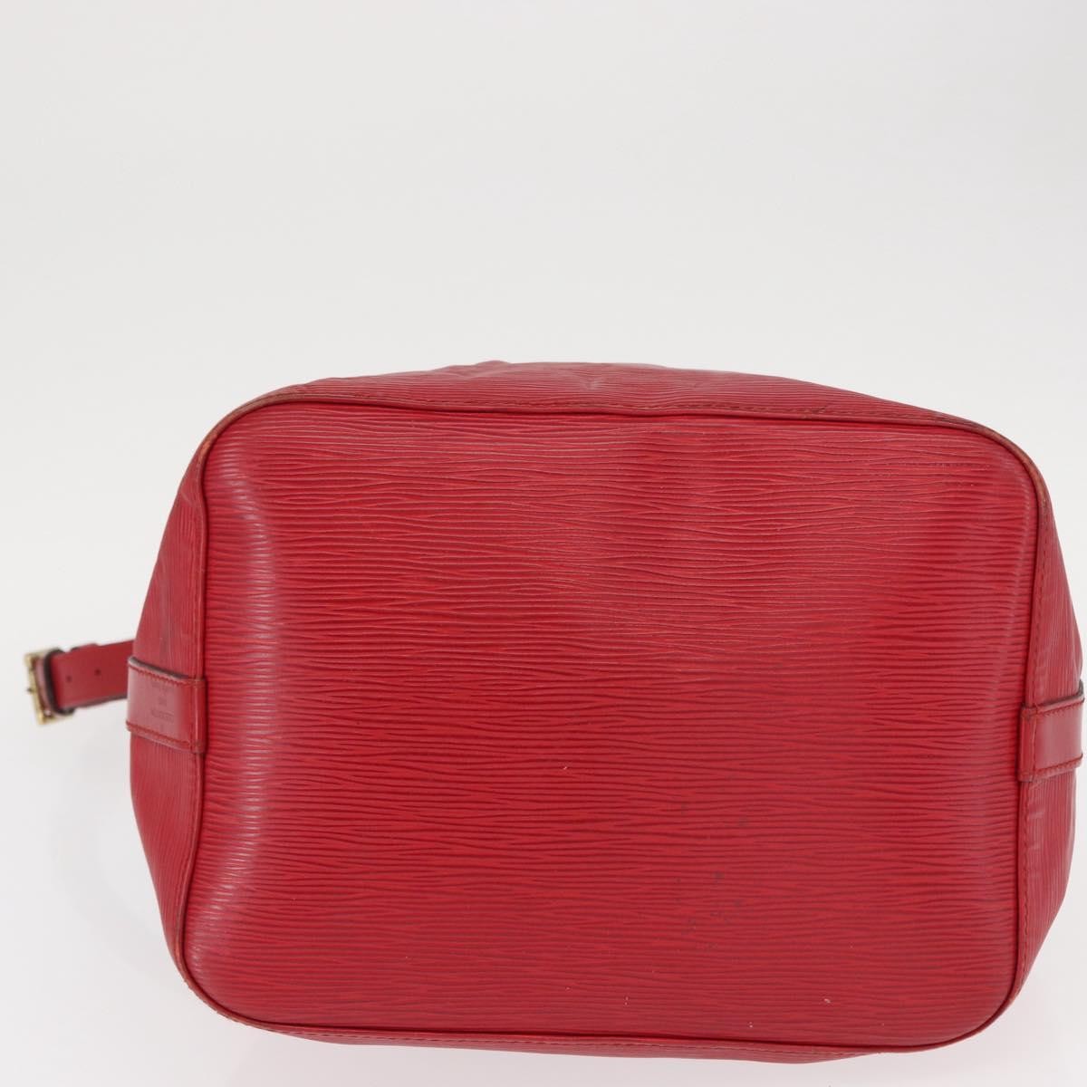 Louis Vuitton Petit Noe Epi Leather Red Leather Shoulder Bag Bag (Pre-Owned)