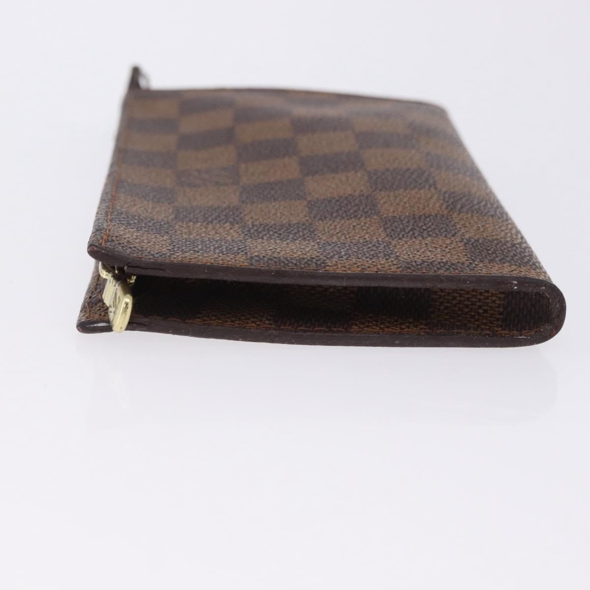 Louis Vuitton Toiletry Pouch Damier Brown Canvas Clutche & Pouche Bag (Pre-Owned)