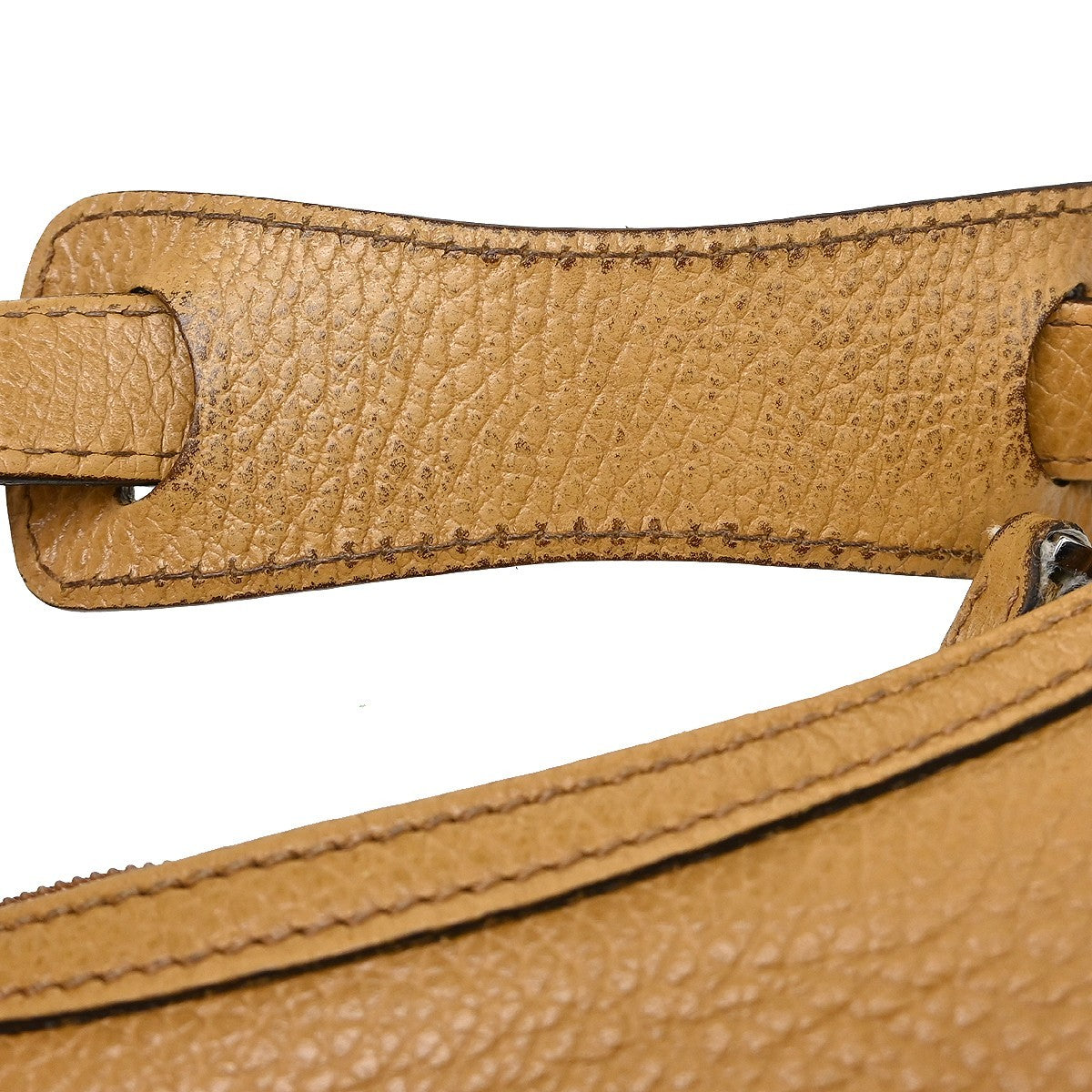 Gucci Princy Hobo Leather Brown Leather Shoulder Bag Bag (Pre-Owned)