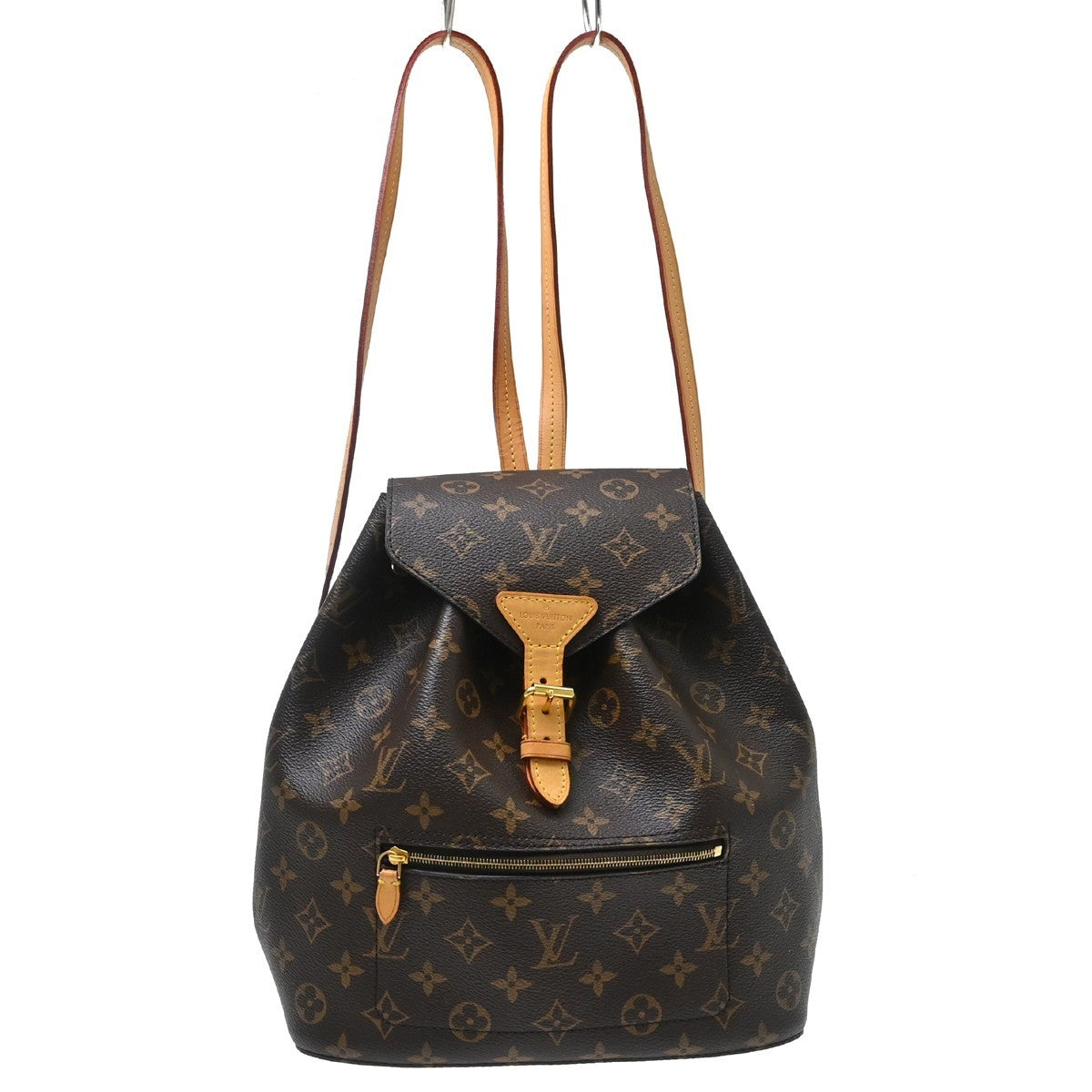 Louis Vuitton Montsouris Nm Monogram Canvas Brown Canvas Backpack Bag (Pre-Owned)